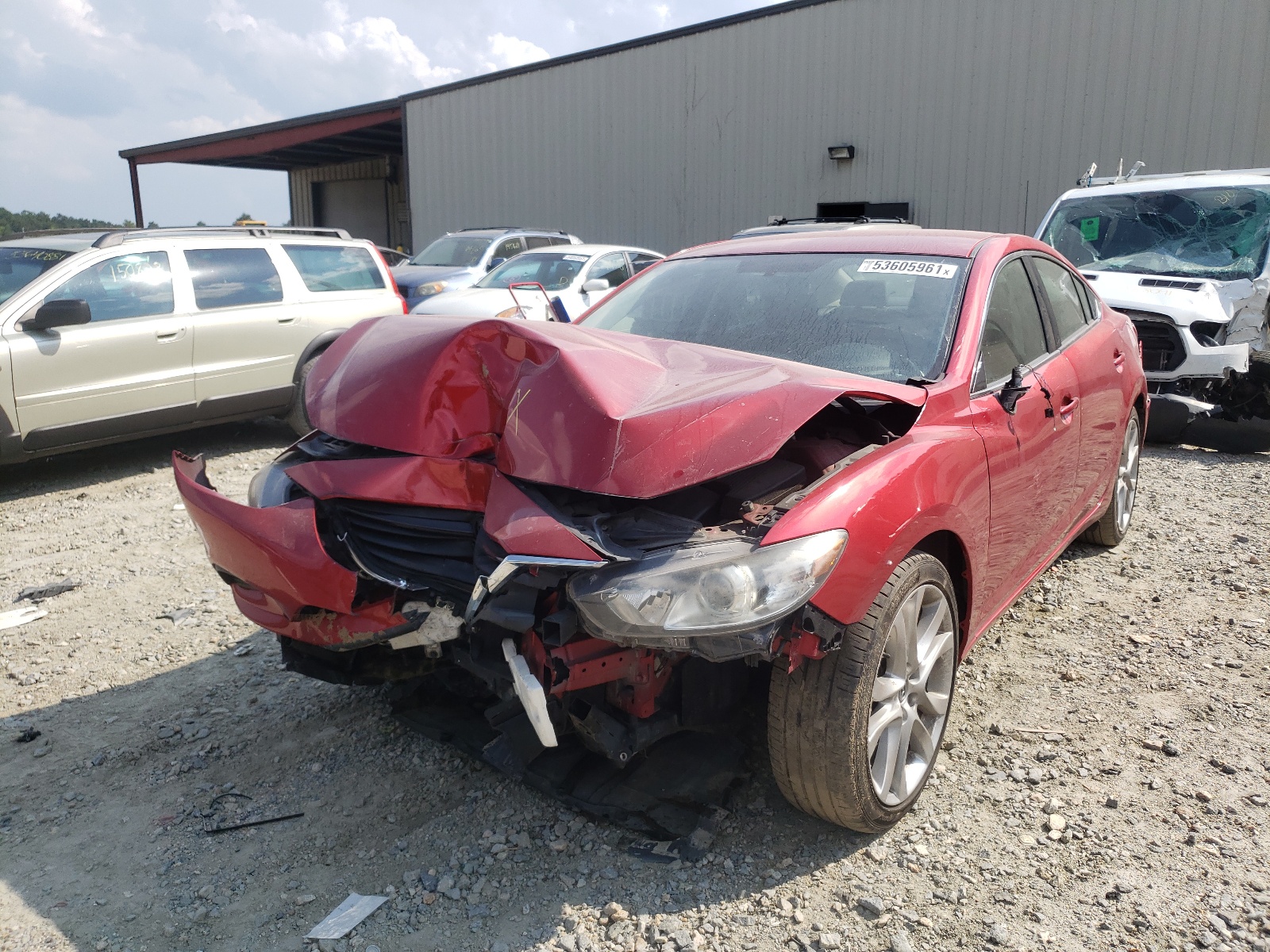 Photo 2 from auction – 2014 MAZDA 6 TOURING with VIN JM1GJ1V60E1133518