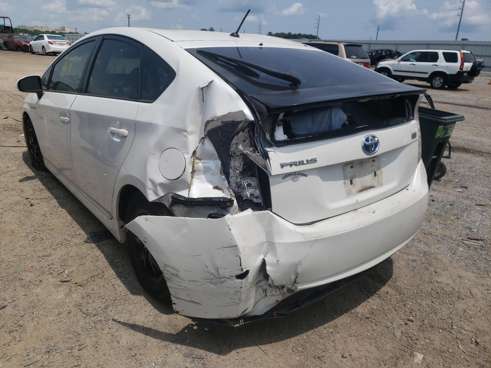 Photo 3 from auction – 2013 TOYOTA PRIUS with VIN JTDKN3DU8D0350071