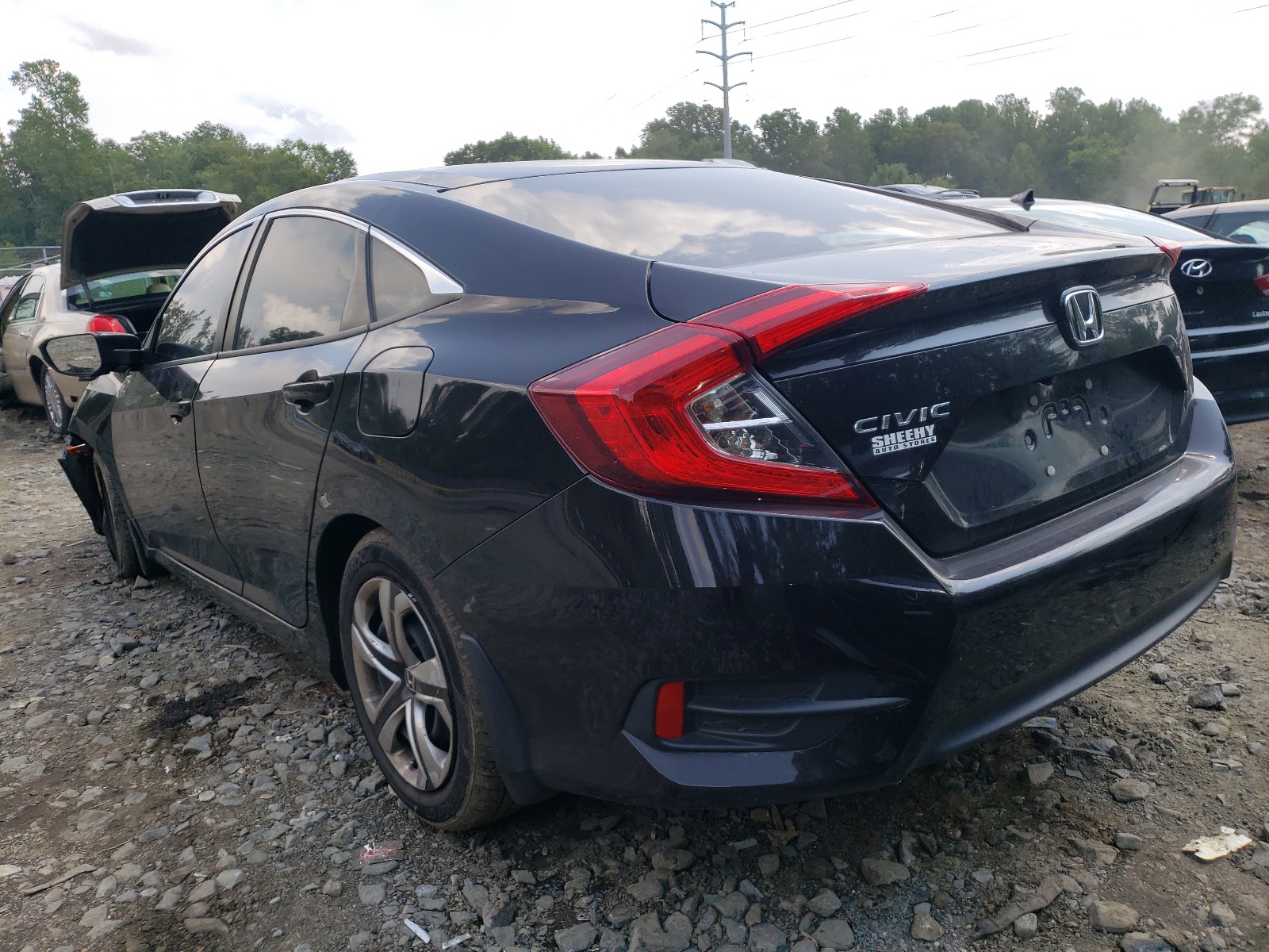 Photo 3 from auction – 2018 HONDA CIVIC LX with VIN 2HGFC2F56JH505507