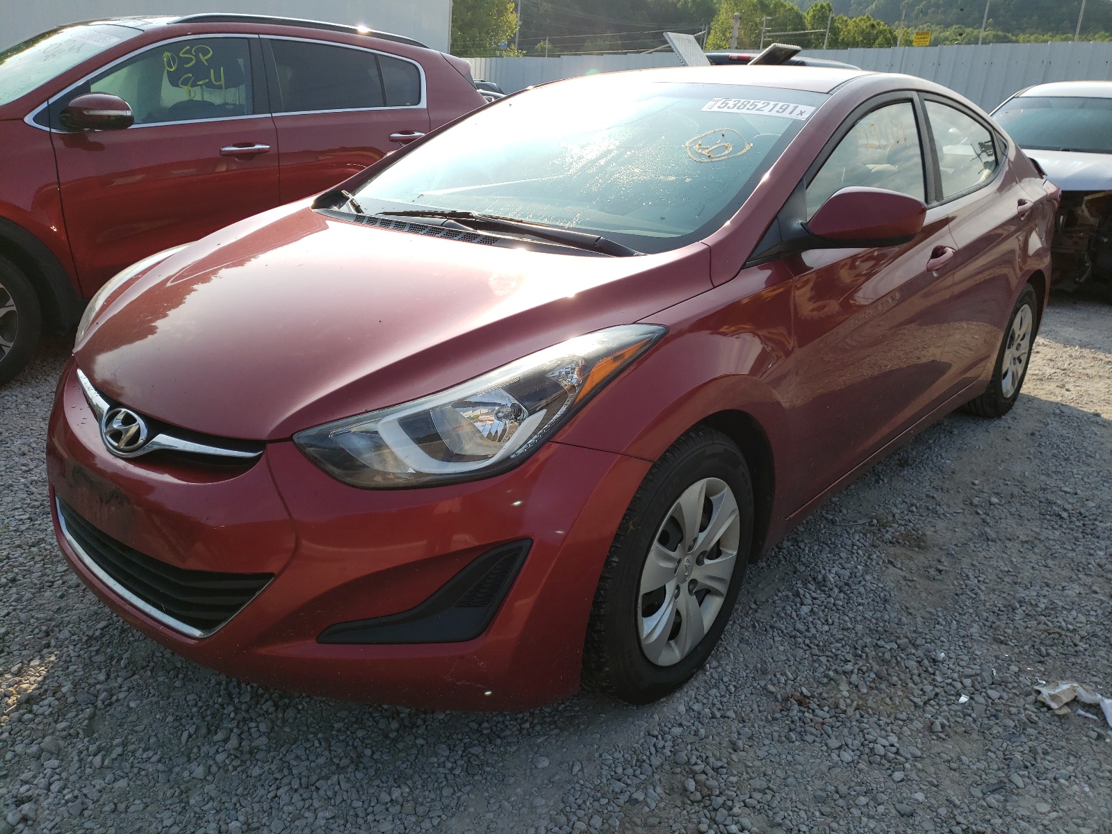 Photo 2 from auction – 2016 HYUNDAI ELANTRA SE with VIN 5NPDH4AEXGH773695