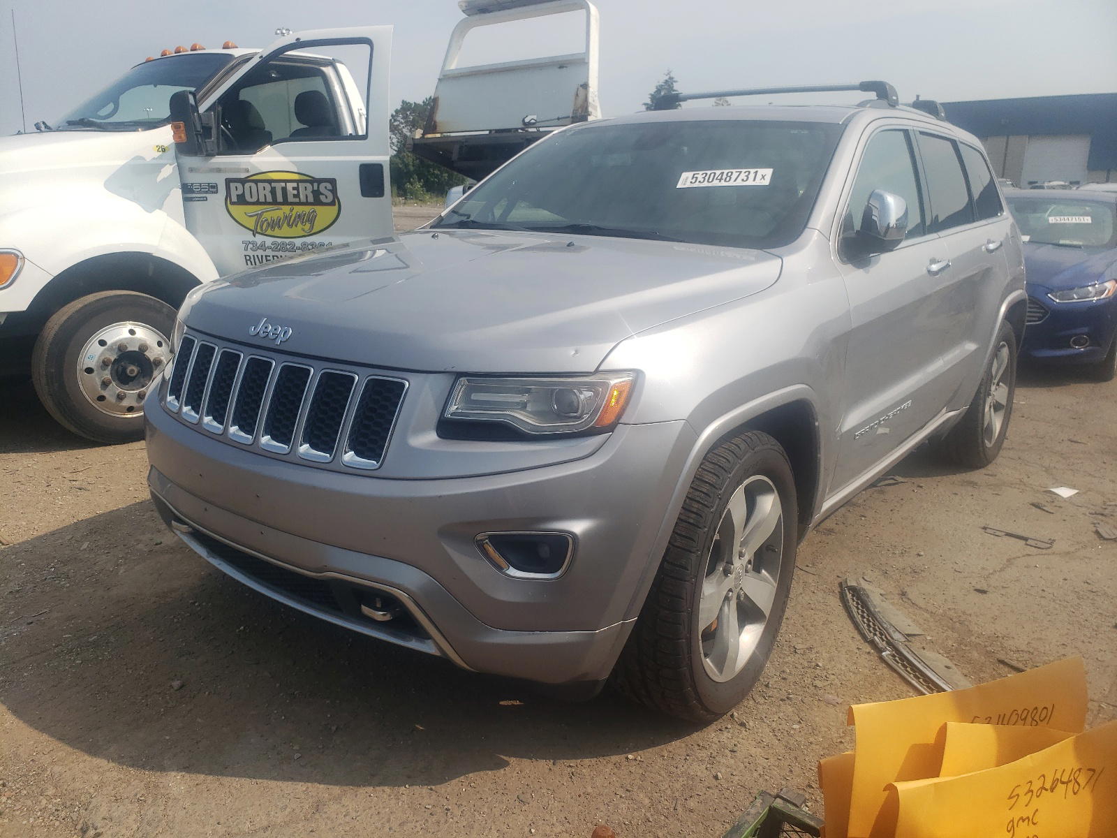 Photo 2 from auction – 2014 JEEP GRAND CHER with VIN 1C4RJFCT2EC150923