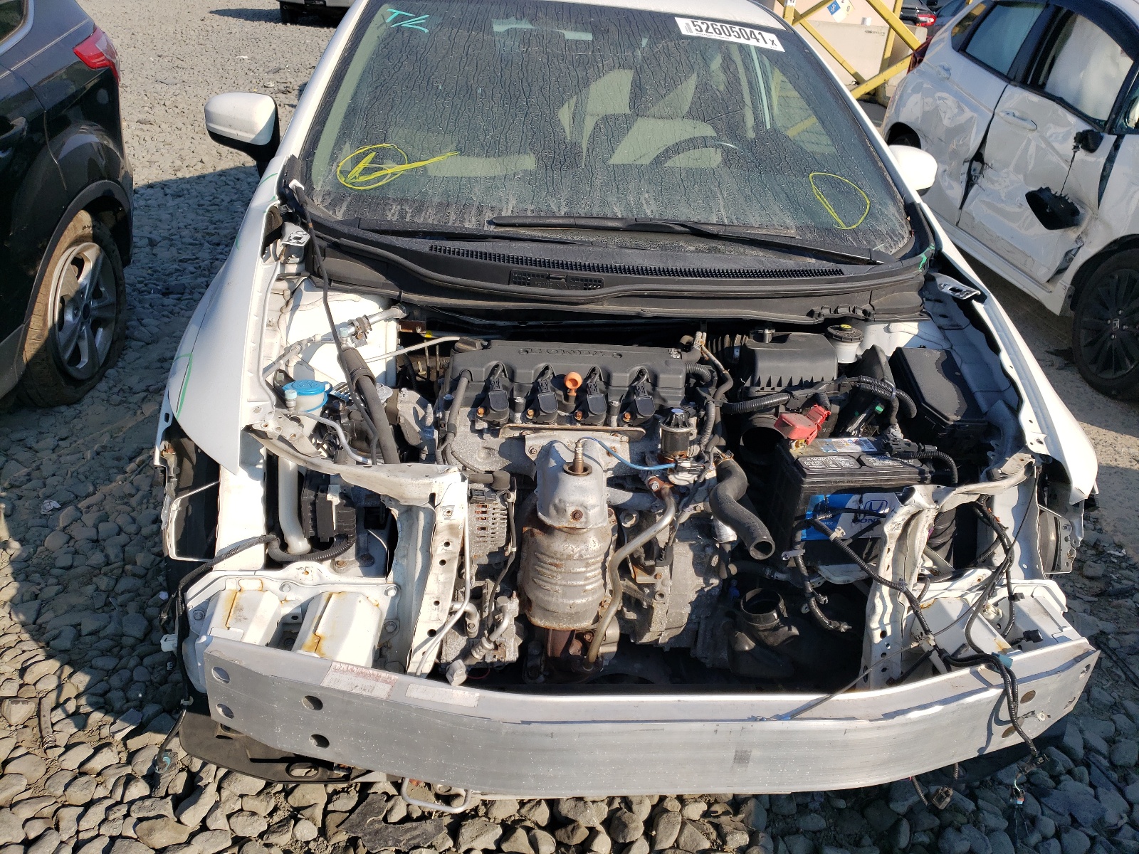 Photo 7 from auction – 2015 HONDA CIVIC LX with VIN 19XFB2F51FE233209