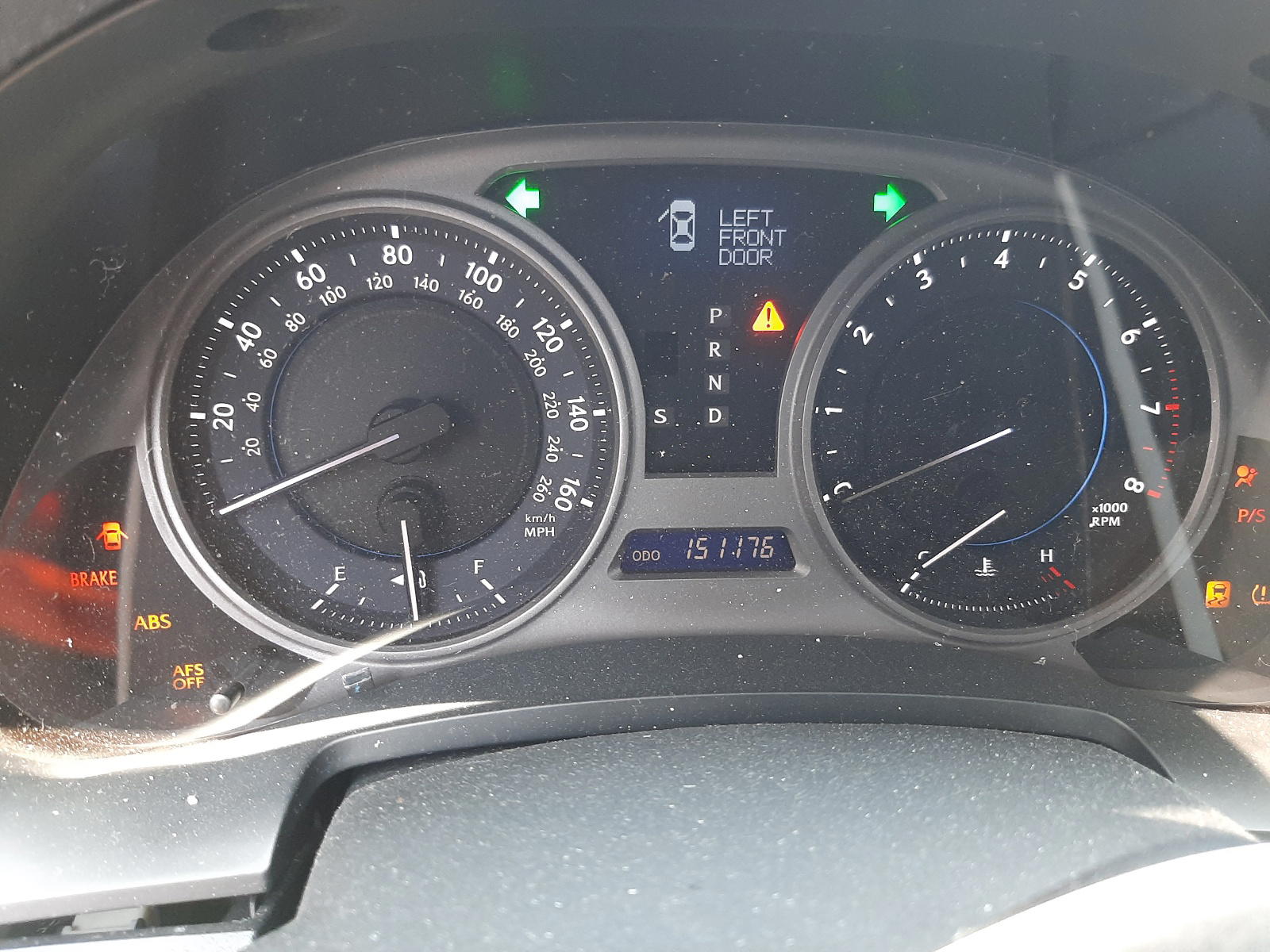 Photo 8 from auction – 2007 LEXUS IS 250 with VIN JTHBK262972032305