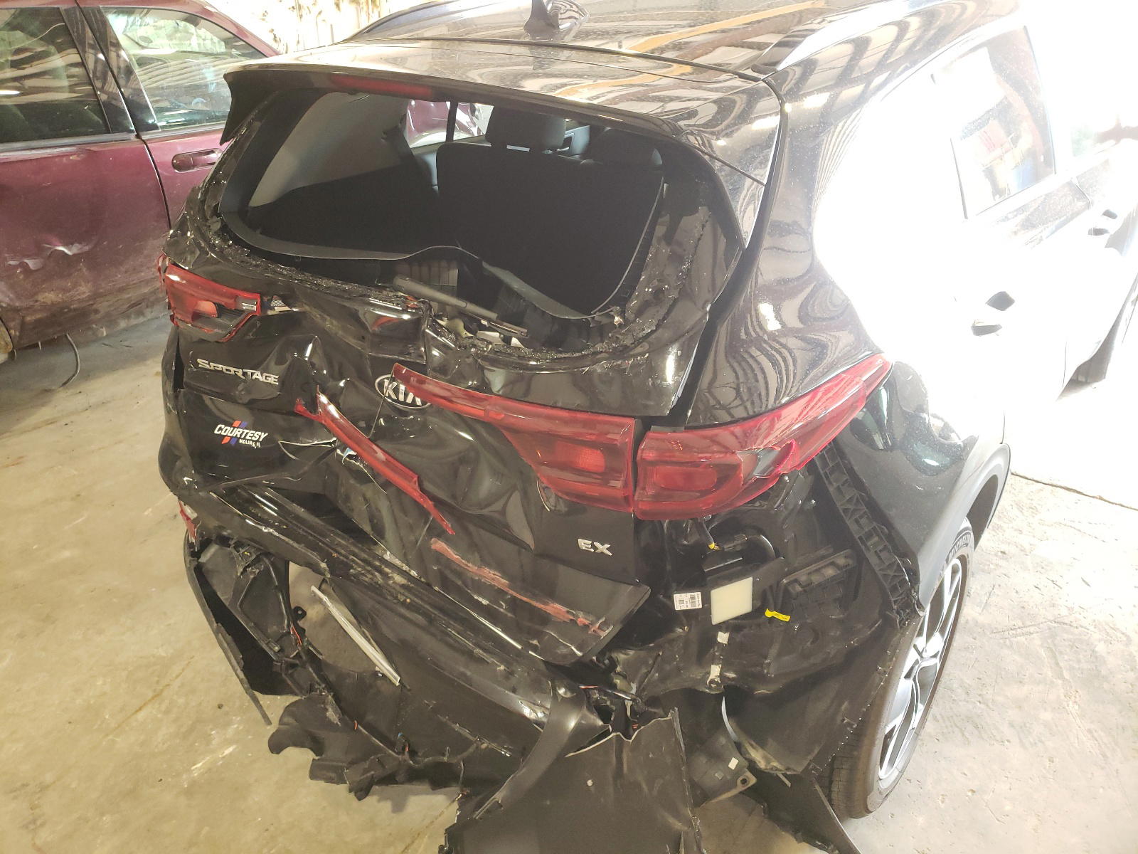 Photo 9 from auction – 2021 KIA SPORTAGE E with VIN KNDPNCAC3M7877508