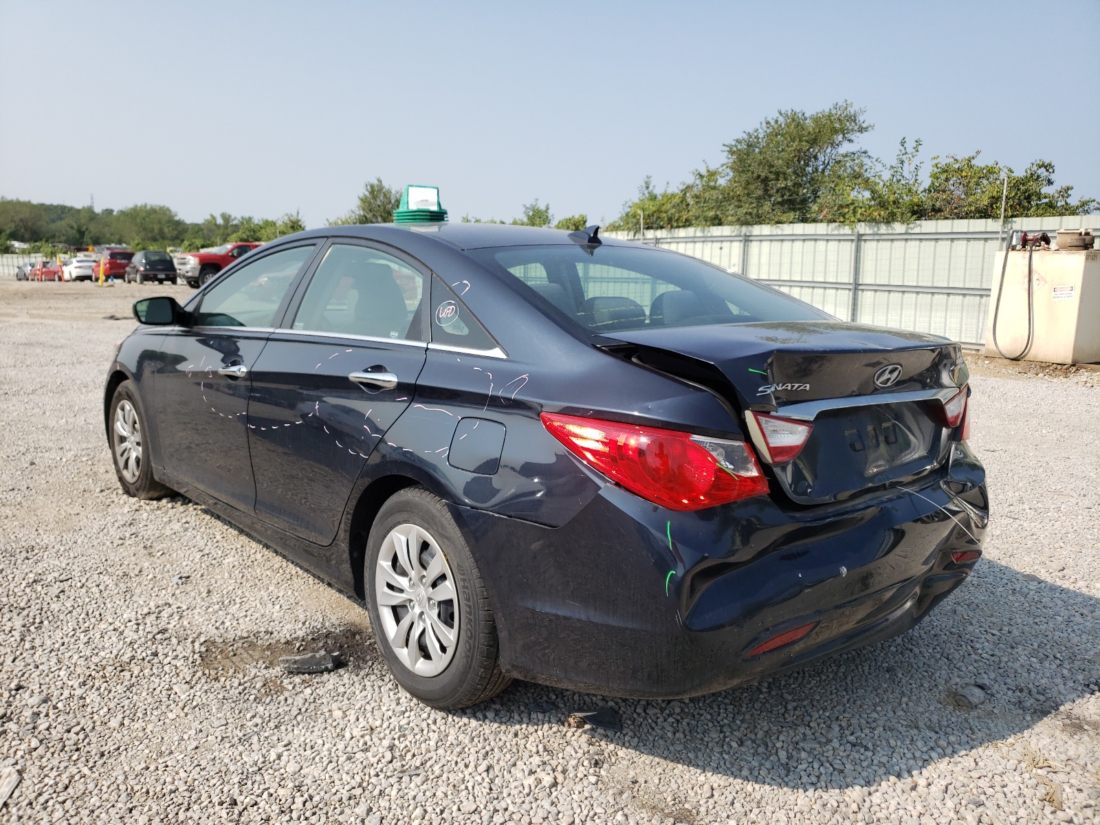 Photo 3 from auction – 2012 HYUNDAI SONATA GLS with VIN 5NPEB4AC6CH376290