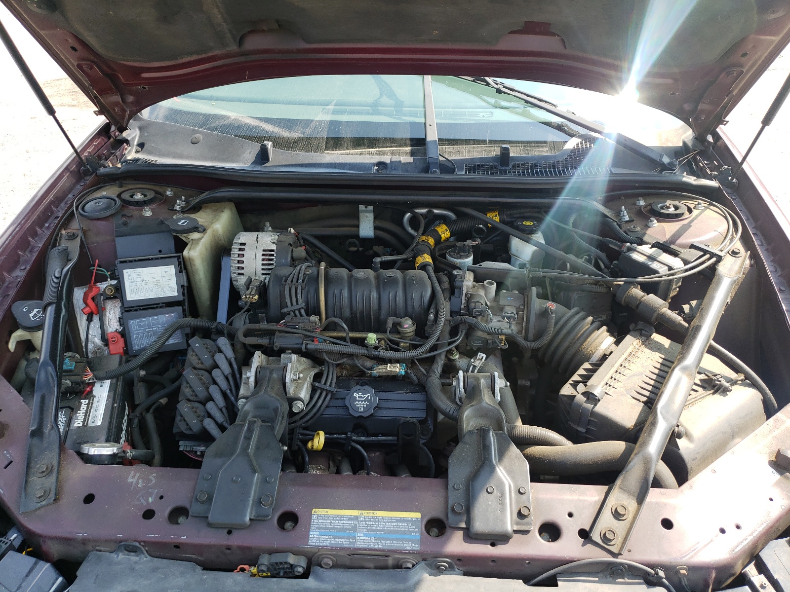Photo 7 from auction – 2003 CHEVROLET IMPALA LS with VIN 2G1WH52K339332533