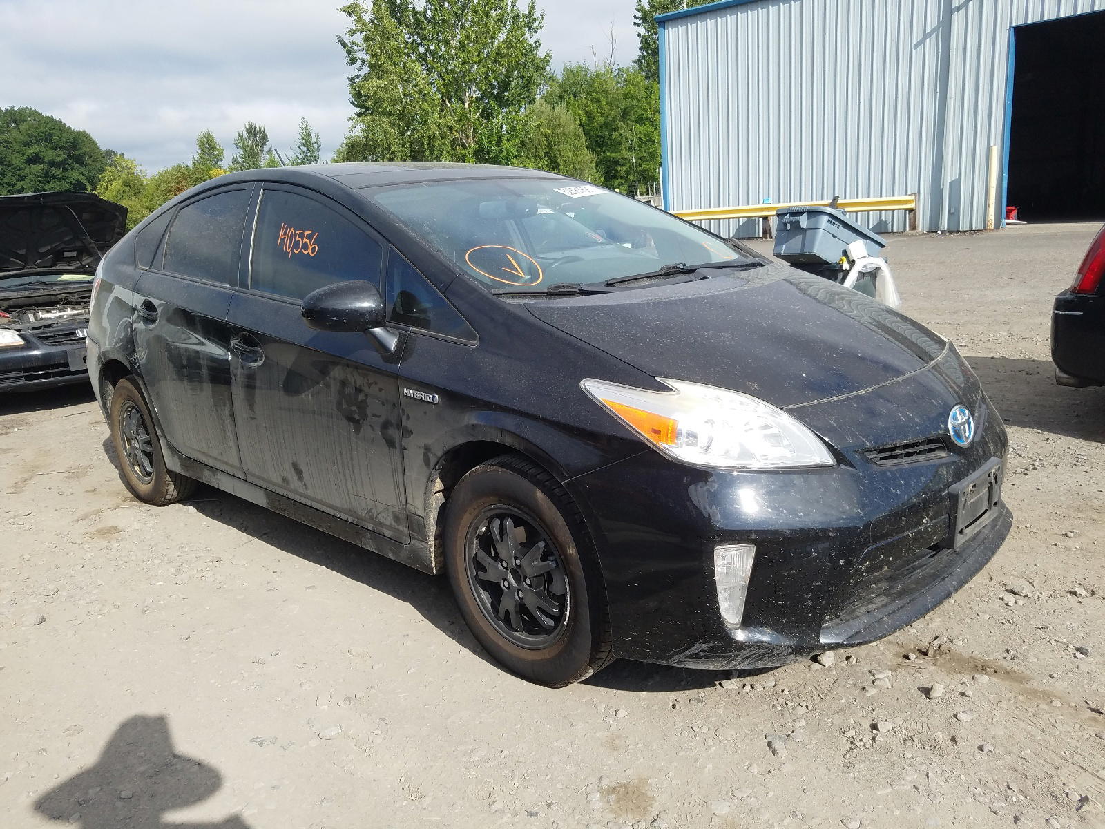 TOYOTA PRIUS 2013 with VIN JTDKN3DU2D5627428 - Photo from auction