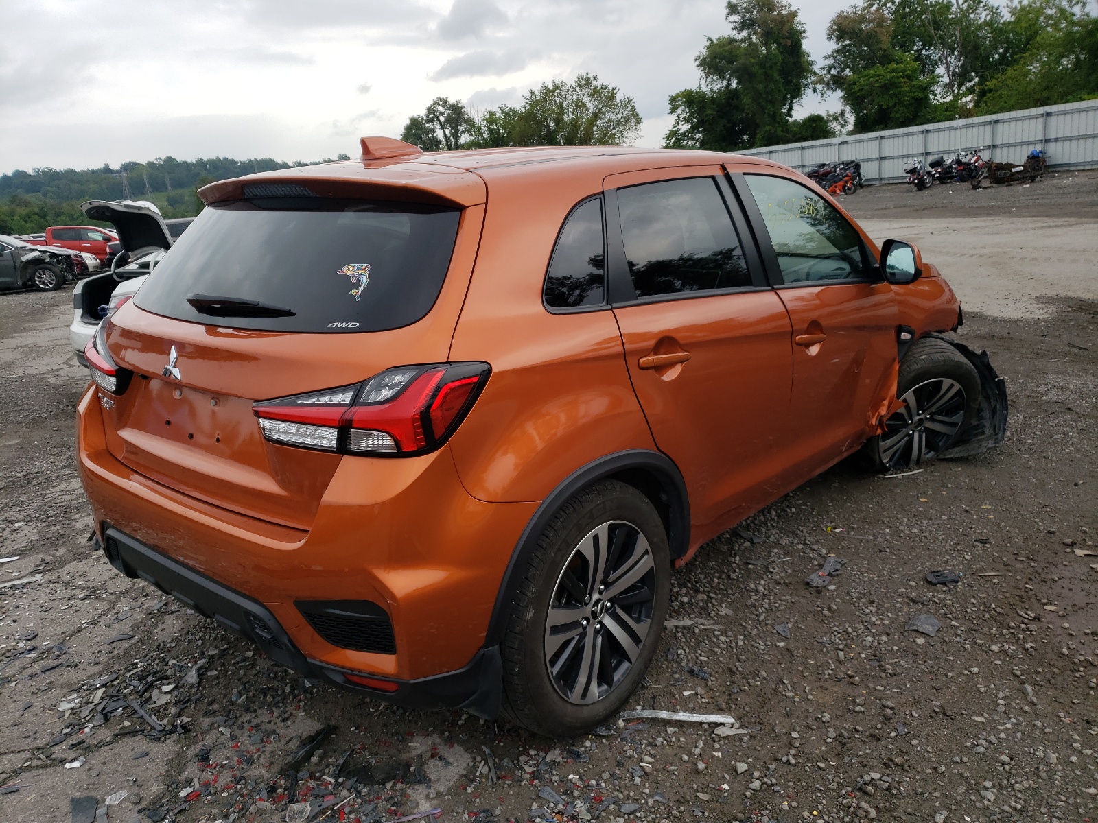 Photo 4 from auction – 2020 MITSUBISHI OUTLANDER with VIN JA4AR3AU0LU006725