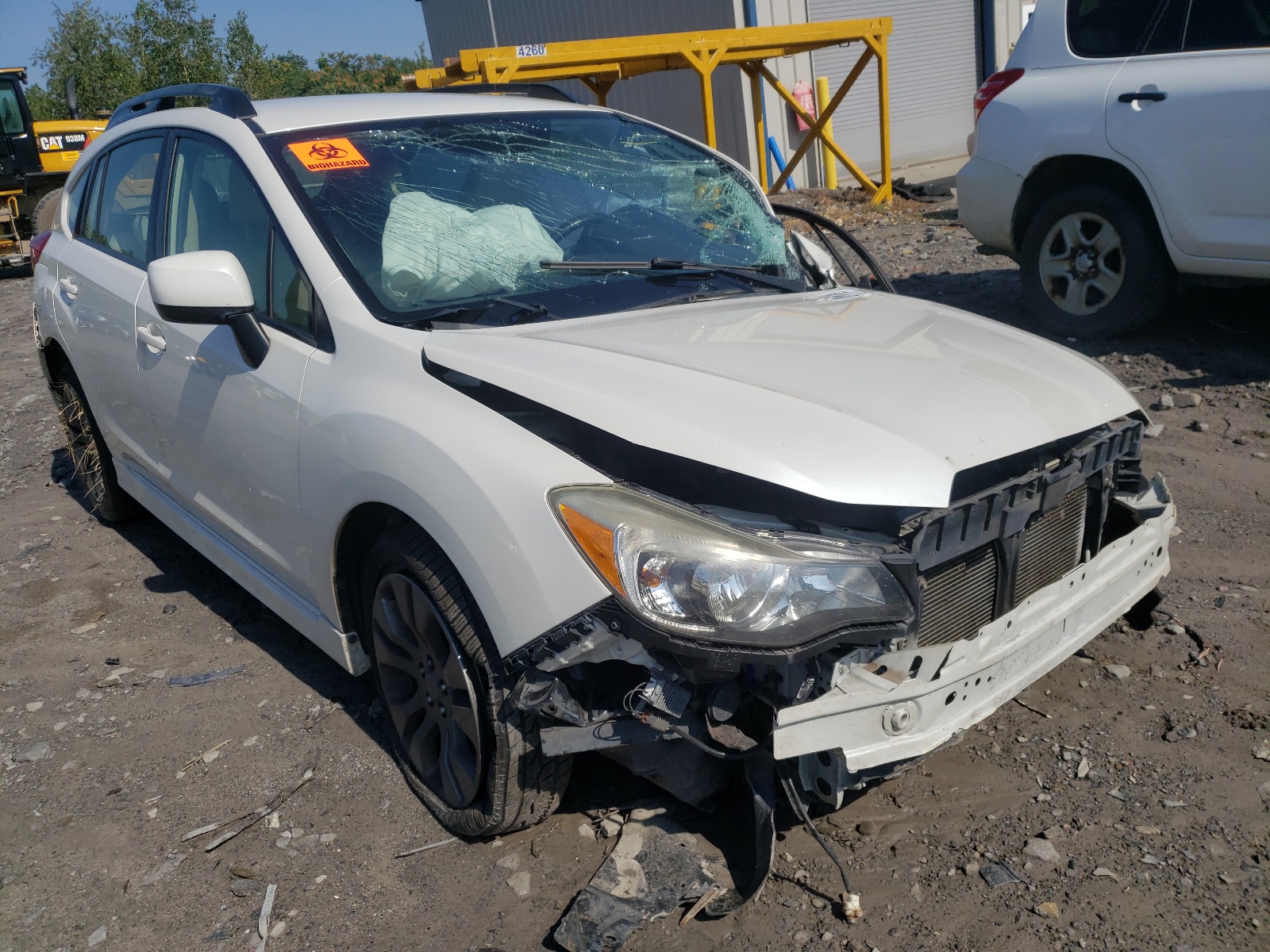 SUBARU IMPREZA SP 2013 with VIN JF1GPAL6XDH834578 - Photo from auction