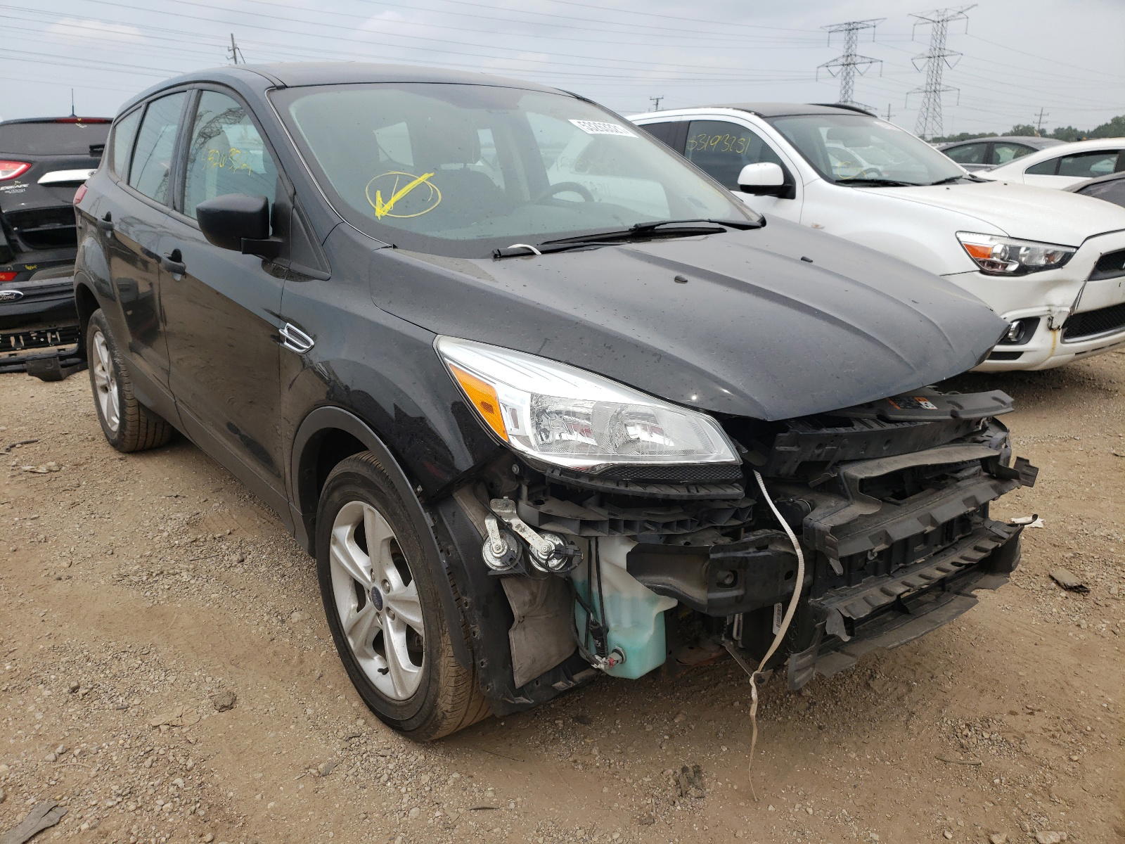 FORD ESCAPE S 2016 with VIN 1FMCU0F75GUC74816 - Photo from auction
