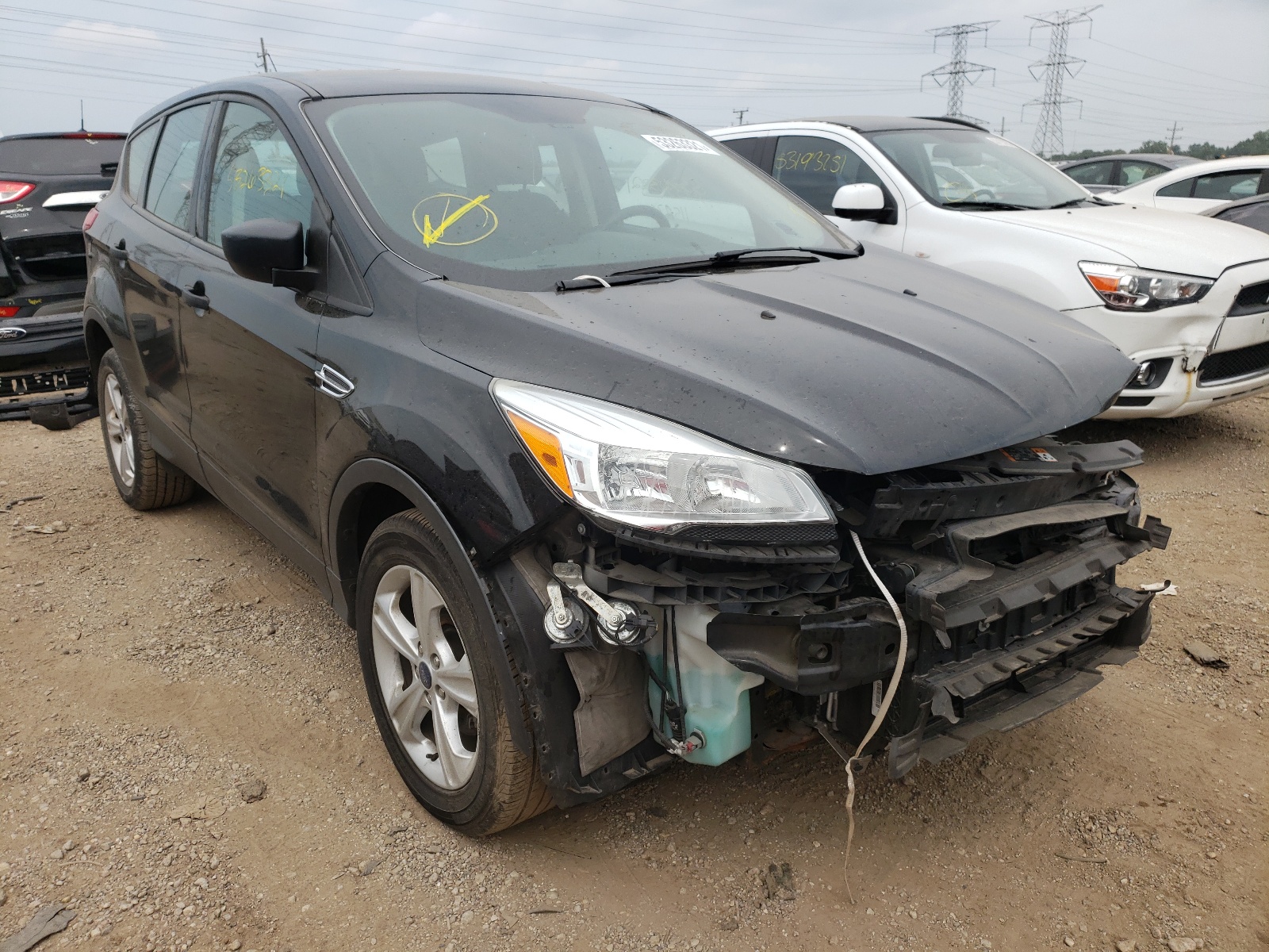 FORD ESCAPE S 2016 مع رقم تعريف المركبة 1FMCU0F75GUC74816 - صورة من المزاد