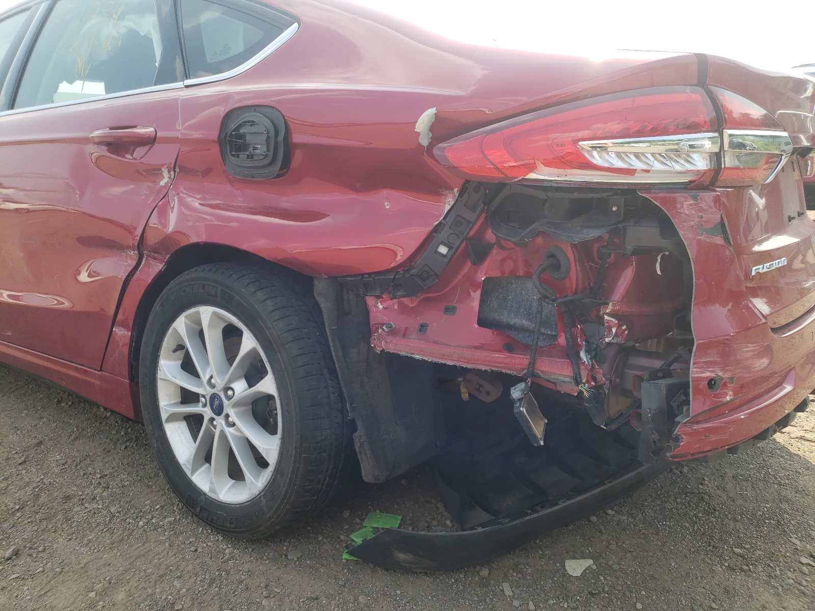 Photo 9 from auction – 2020 FORD FUSION SE with VIN 3FA6P0HD0LR165182