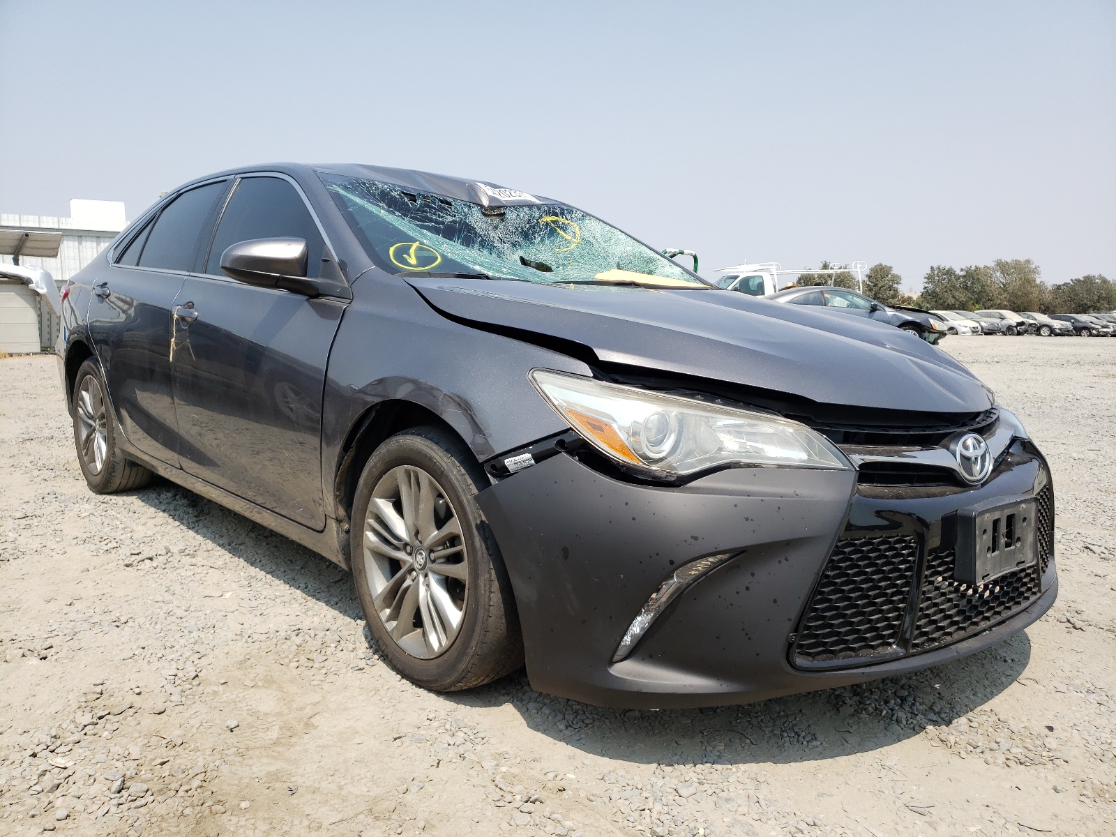 TOYOTA CAMRY LE 2017 with VIN 4T1BF1FK1HU651708 - Photo from auction
