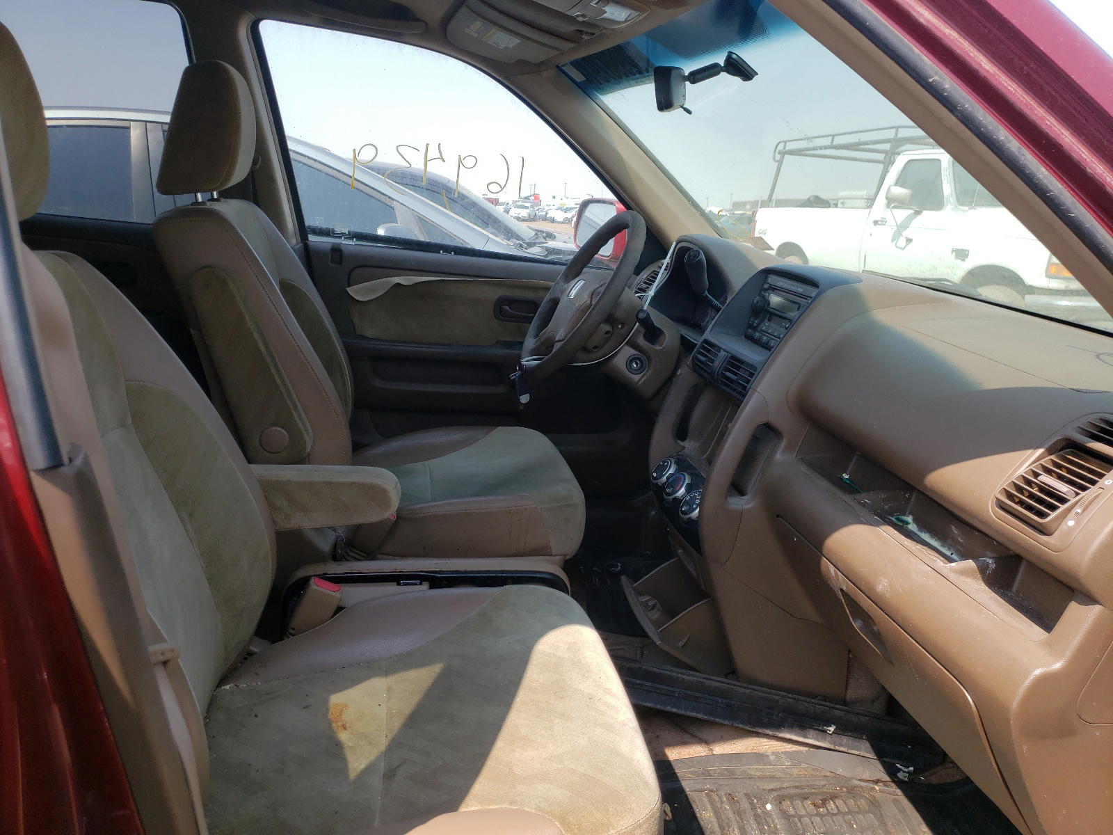 Photo 5 from auction – 2003 HONDA CRV with VIN JHLRD78833C012311