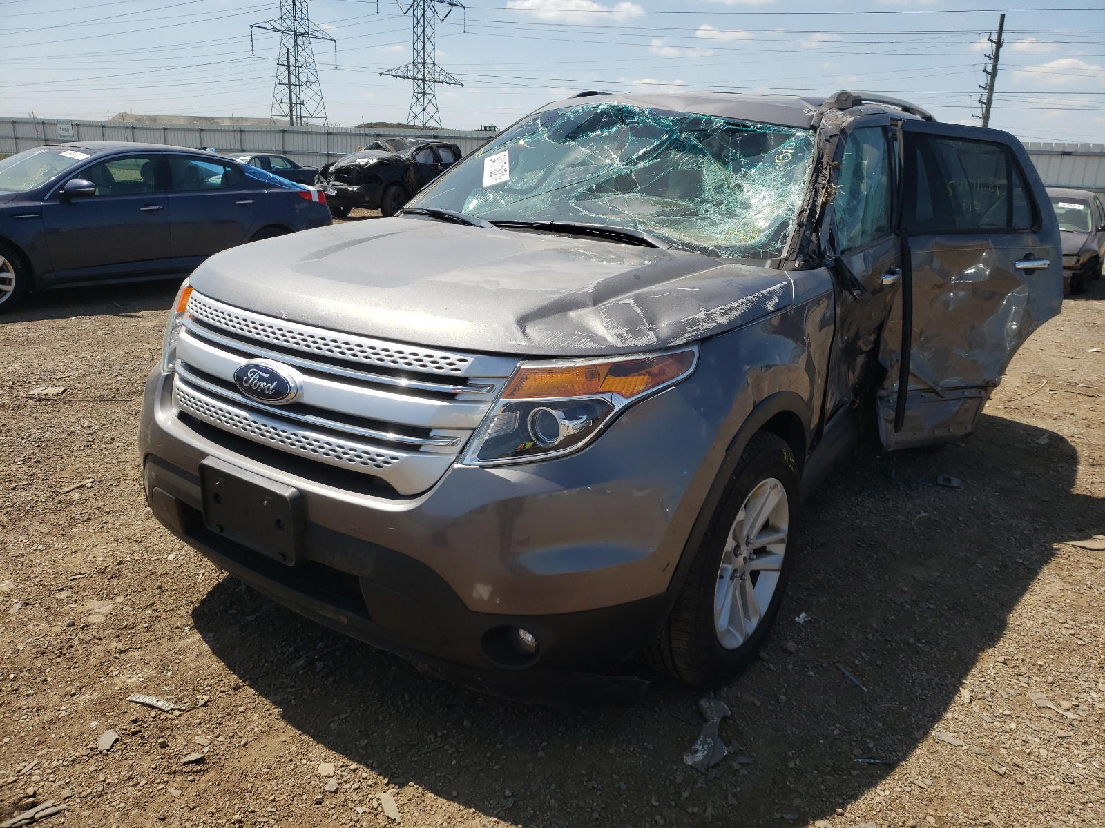 Photo 2 from auction – 2013 FORD EXPLORER X with VIN 1FM5K8D86DGA14170