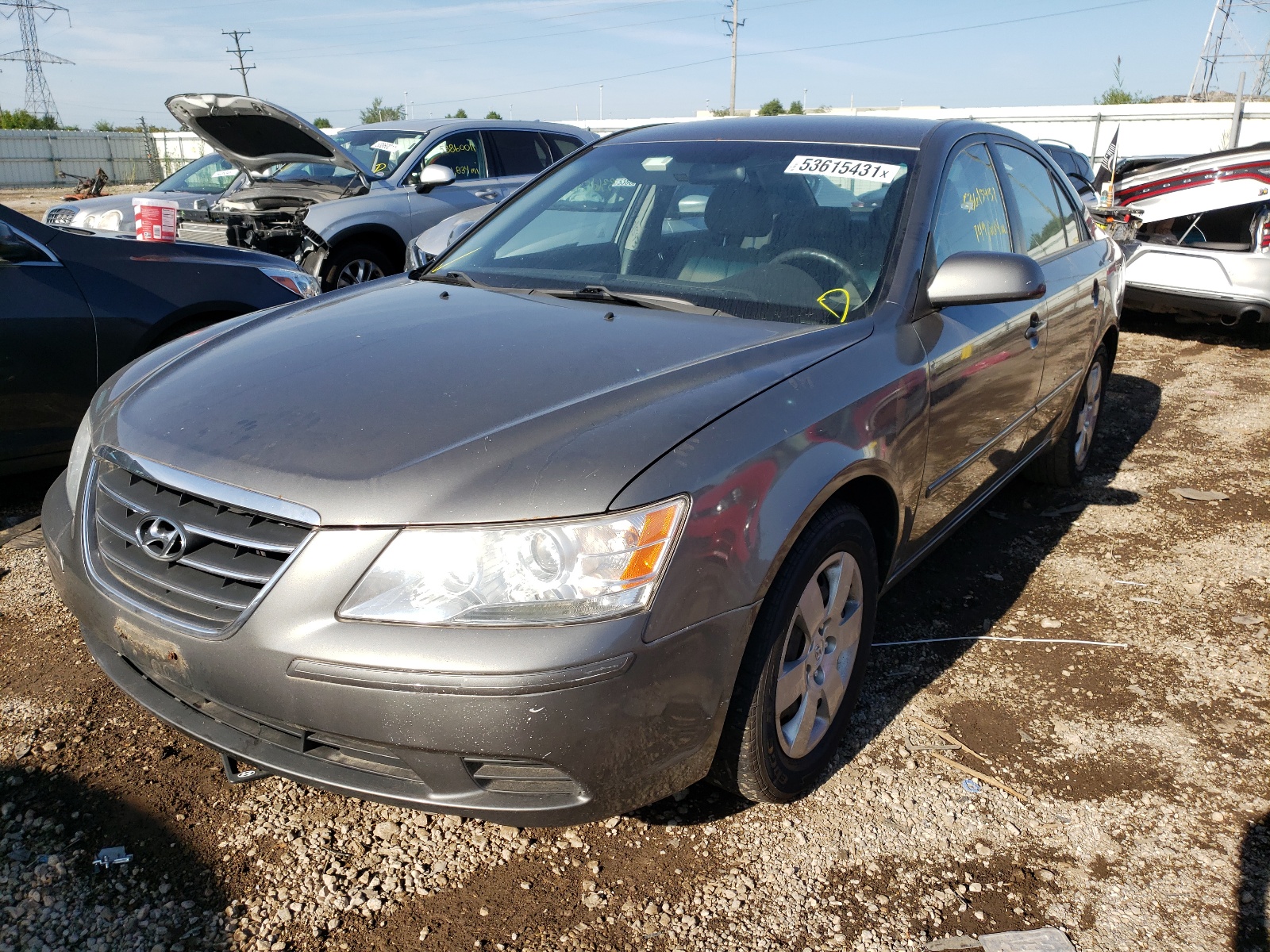 Photo 2 from auction – 2010 HYUNDAI SONATA GLS with VIN 5NPET4AC2AH589327