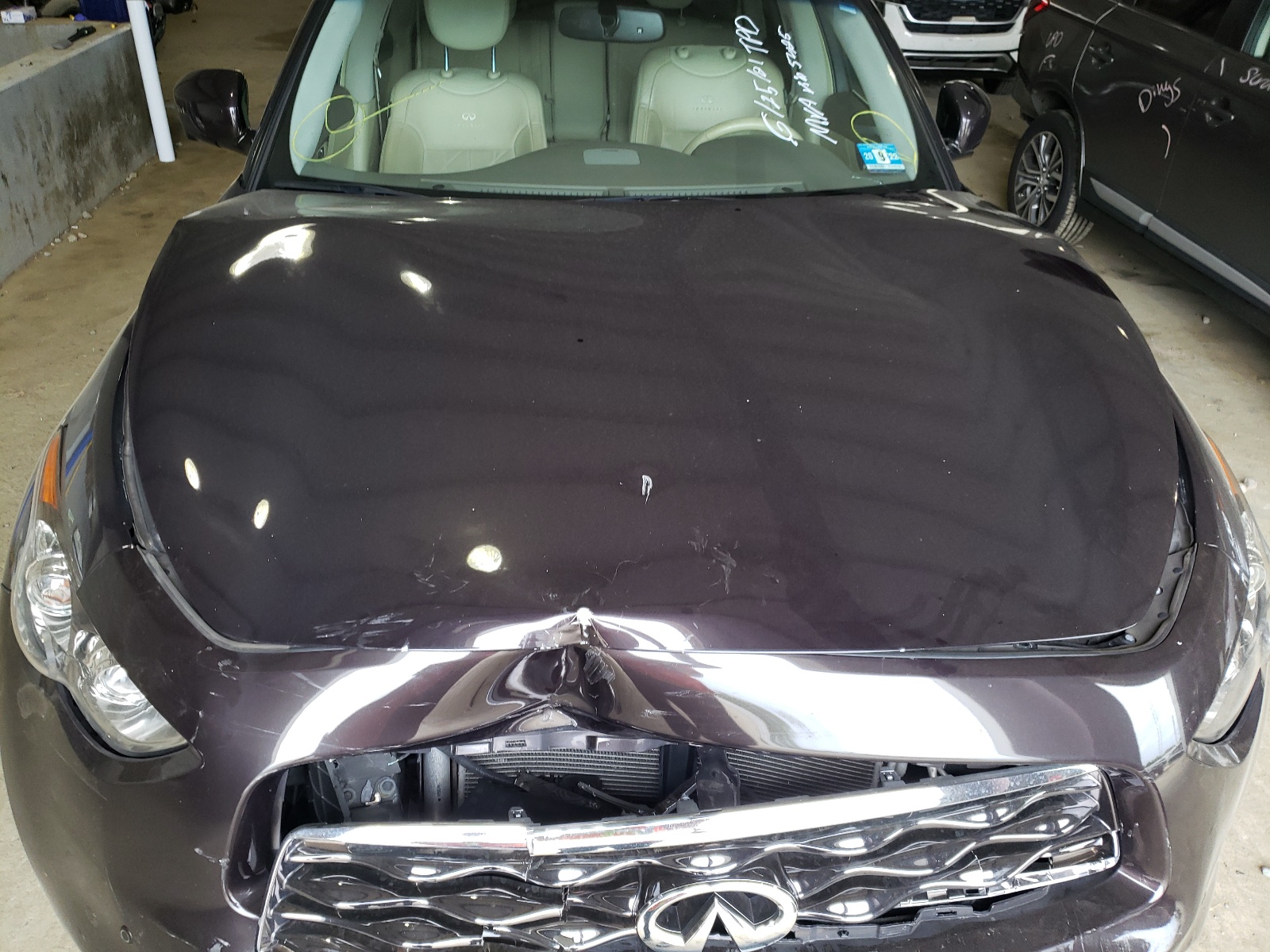 Photo 7 from auction – 2009 INFINITI FX35 with VIN JNRAS18W09M155425