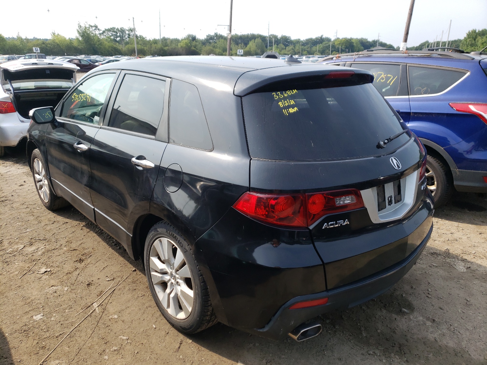 Photo 3 from auction – 2010 ACURA RDX TECHNO with VIN 5J8TB1H55AA004409