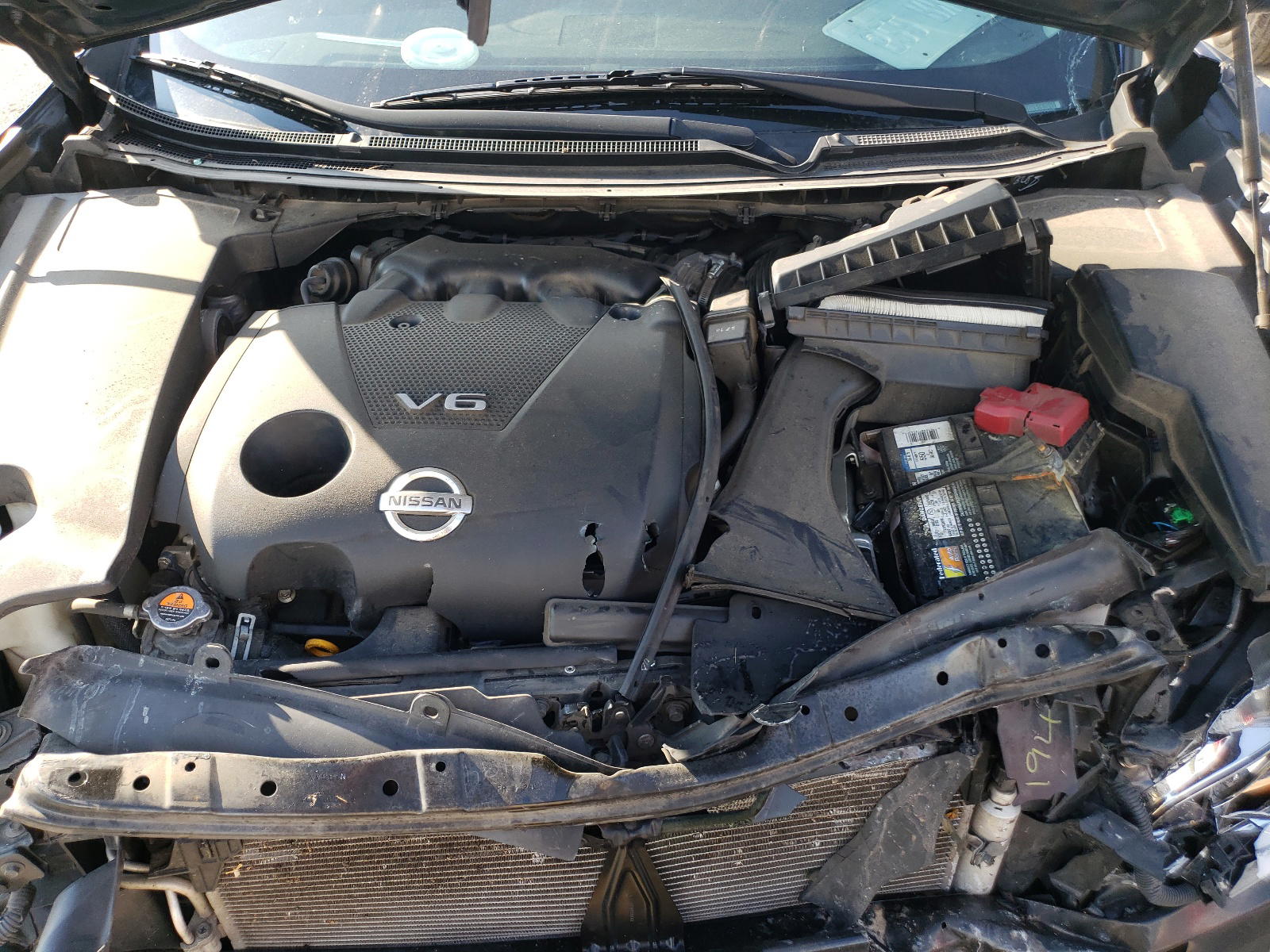 Photo 7 from auction – 2014 NISSAN MAXIMA S with VIN 1N4AA5APXEC436019