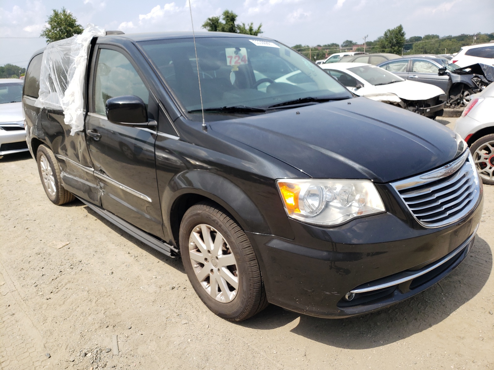 CHRYSLER TOWN & COU 2013 with VIN 2C4RC1BG0DR803269 - Photo from auction