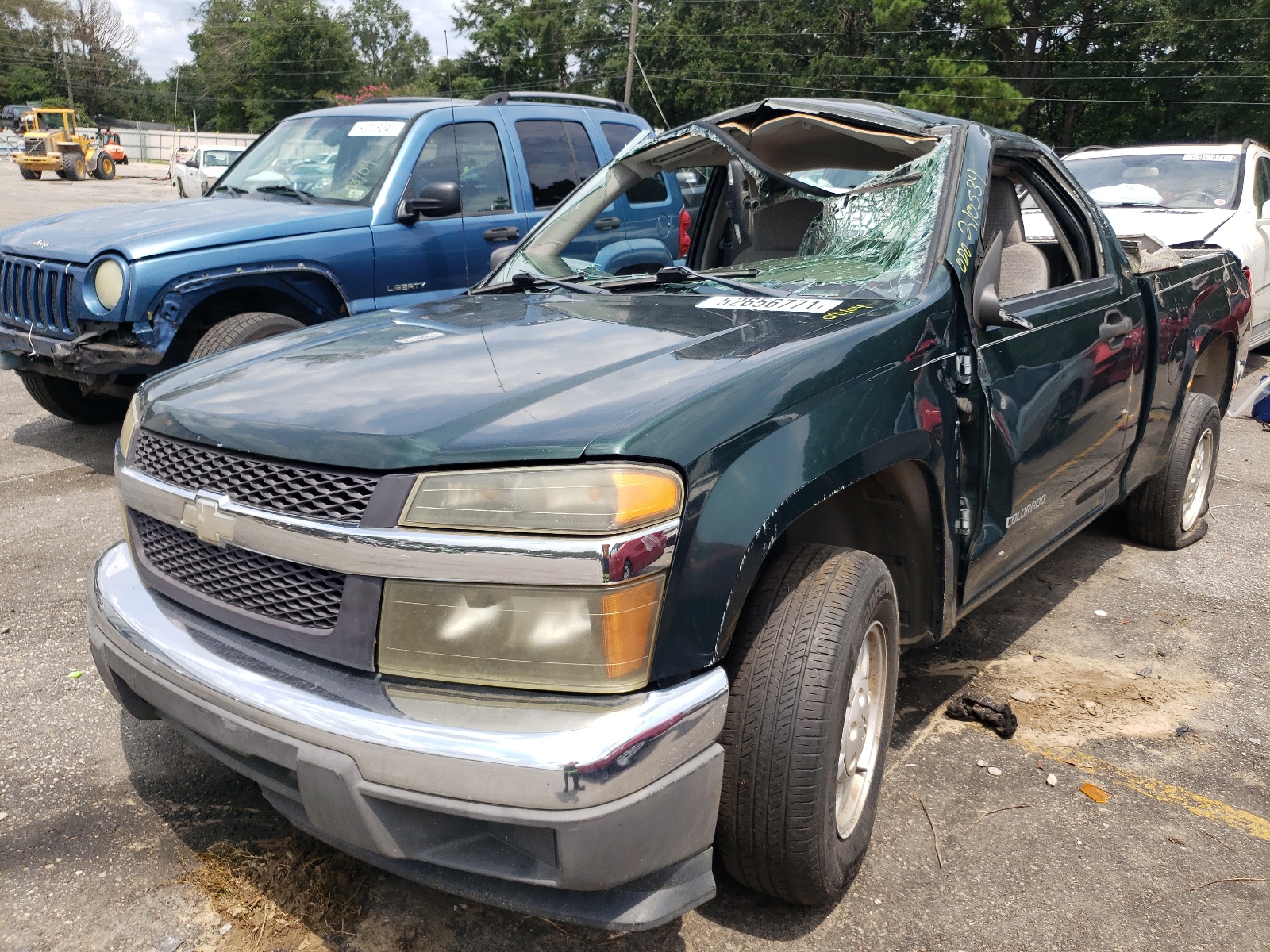 Photo 2 from auction – 2005 CHEVROLET COLORADO with VIN 1GCCS148X58285523