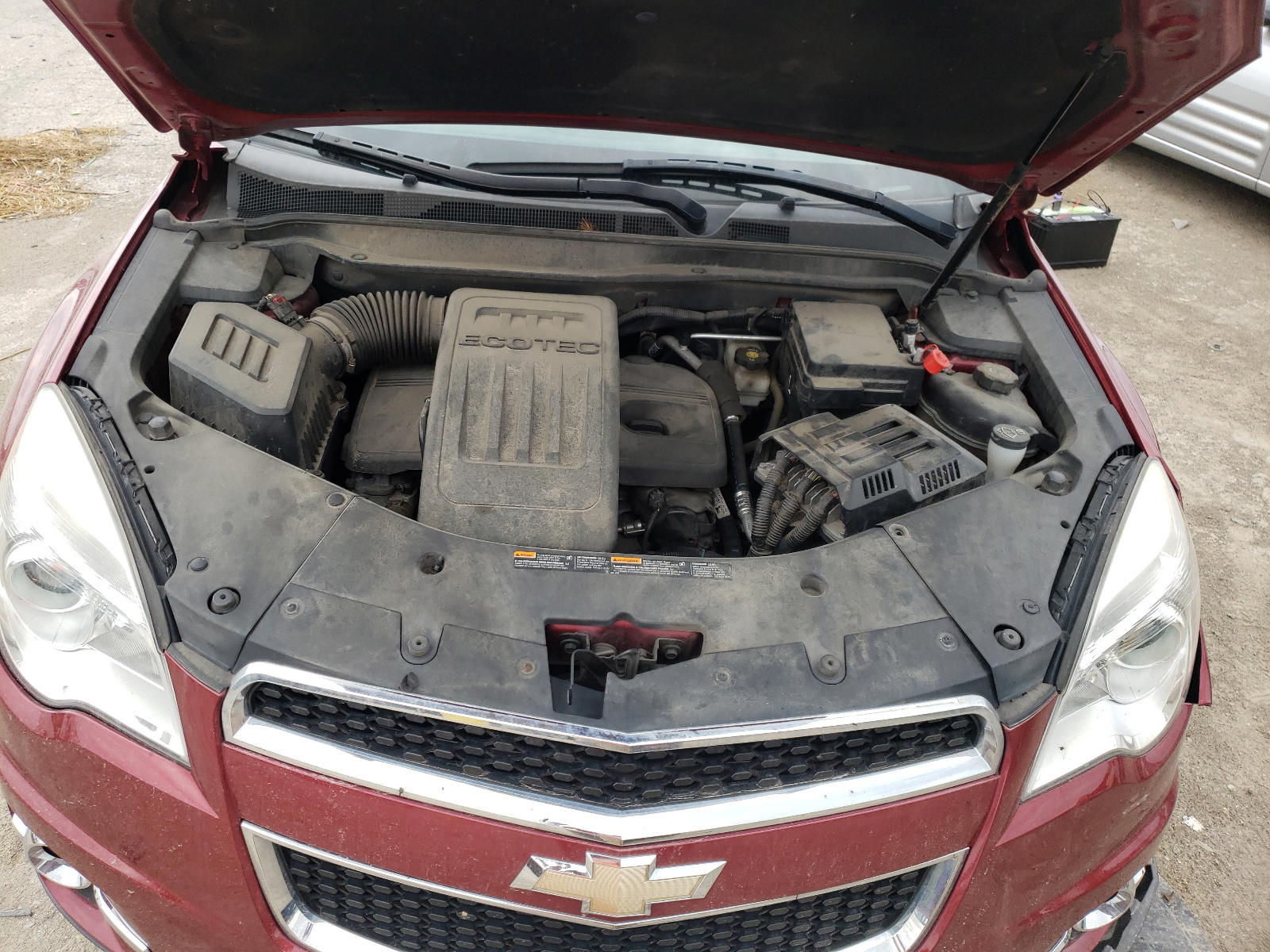 Photo 7 from auction – 2012 CHEVROLET EQUINOX LT with VIN 2GNALFEK8C6239338