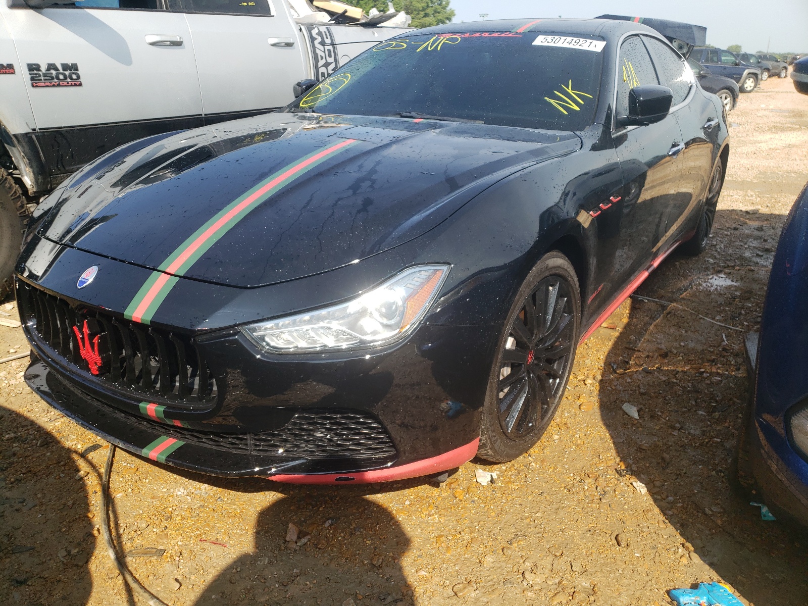Photo 2 from auction – 2015 MASERATI GHIBLI S with VIN ZAM57RTAXF1138007
