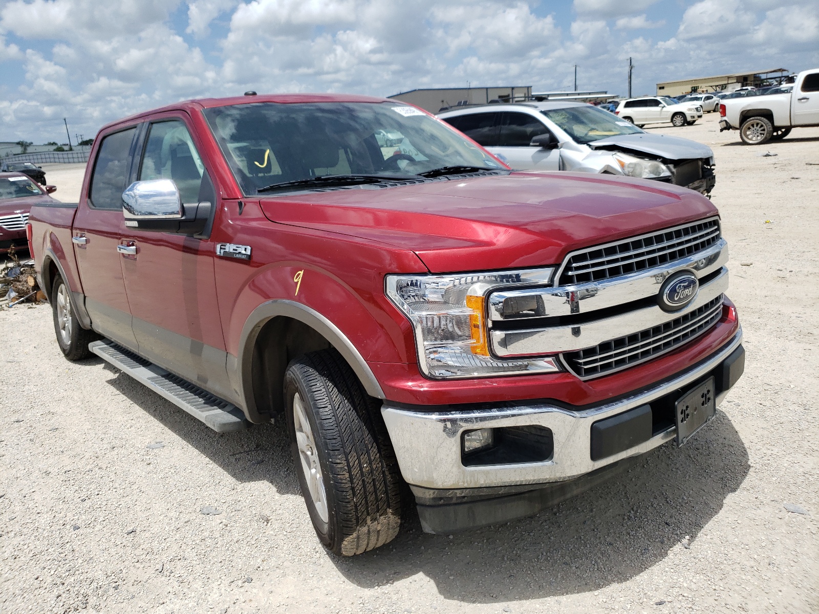 FORD F150 SUPER 2018 with VIN 1FTEW1CG8JKD59346 - Photo from auction