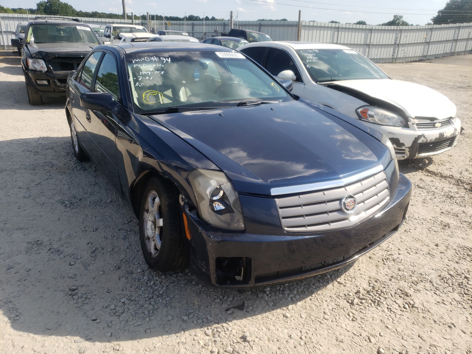 CADILLAC CTS 2003 with VIN 1G6DM57NX30166263 - Photo from auction