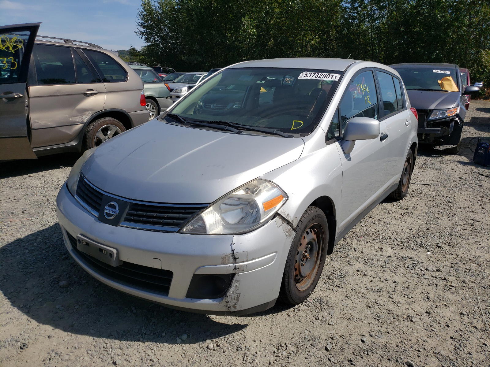 Photo 2 from auction – 2007 NISSAN VERSA S with VIN 3N1BC13E17L407869