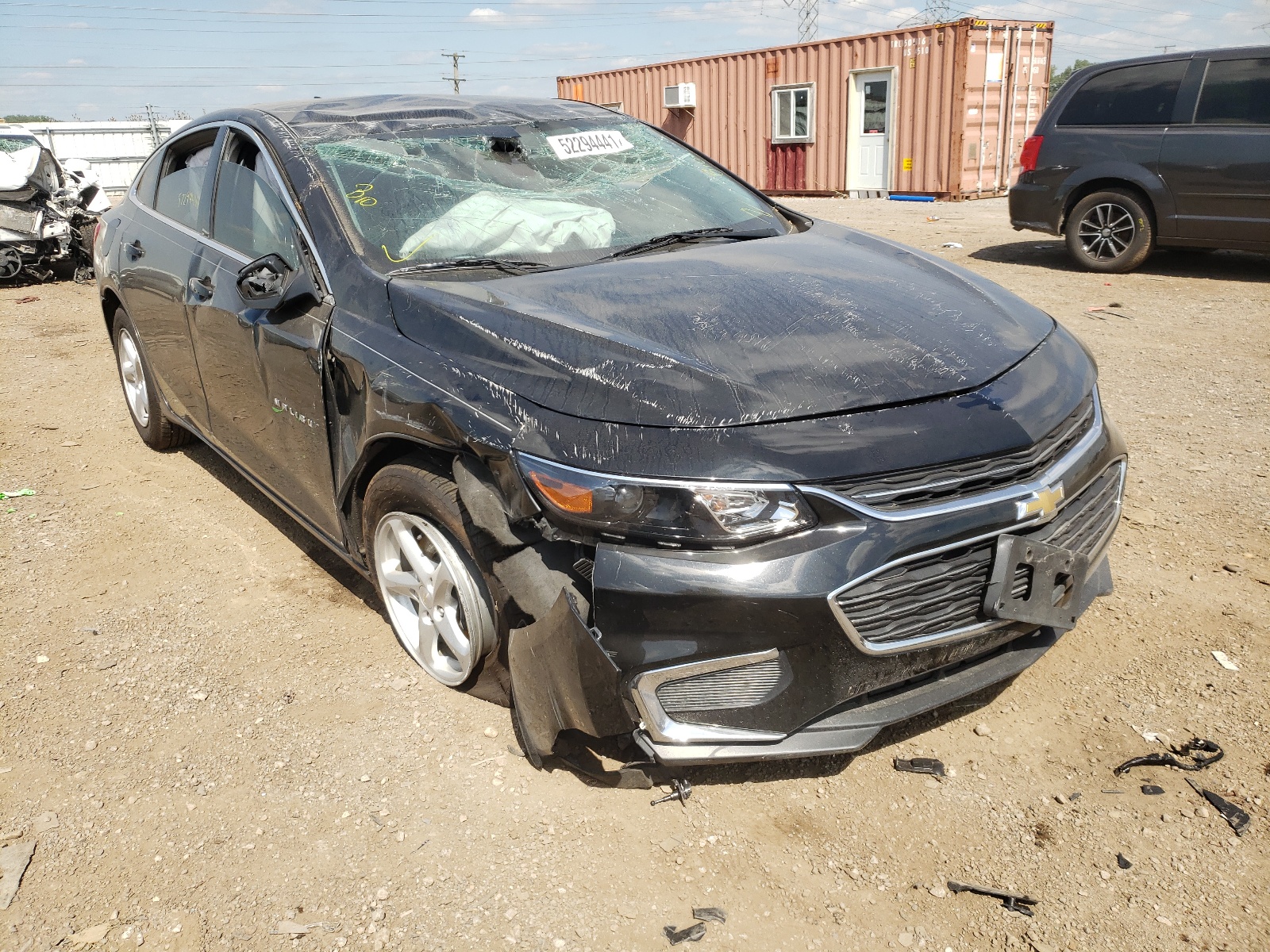 CHEVROLET MALIBU LS 2016 with VIN 1G1ZB5ST7GF246890 - Photo from auction