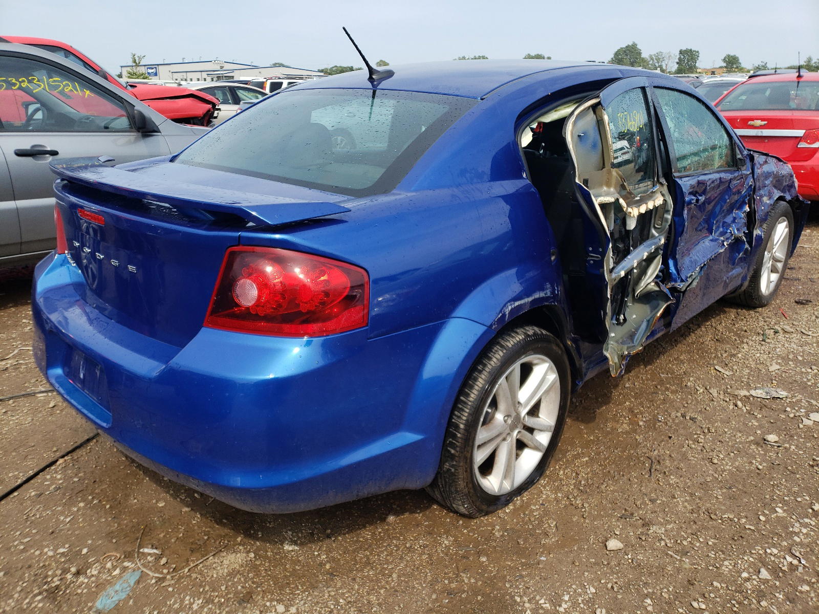 Photo 4 from auction – 2012 DODGE AVENGER SE with VIN 1C3CDZAG8CN315058