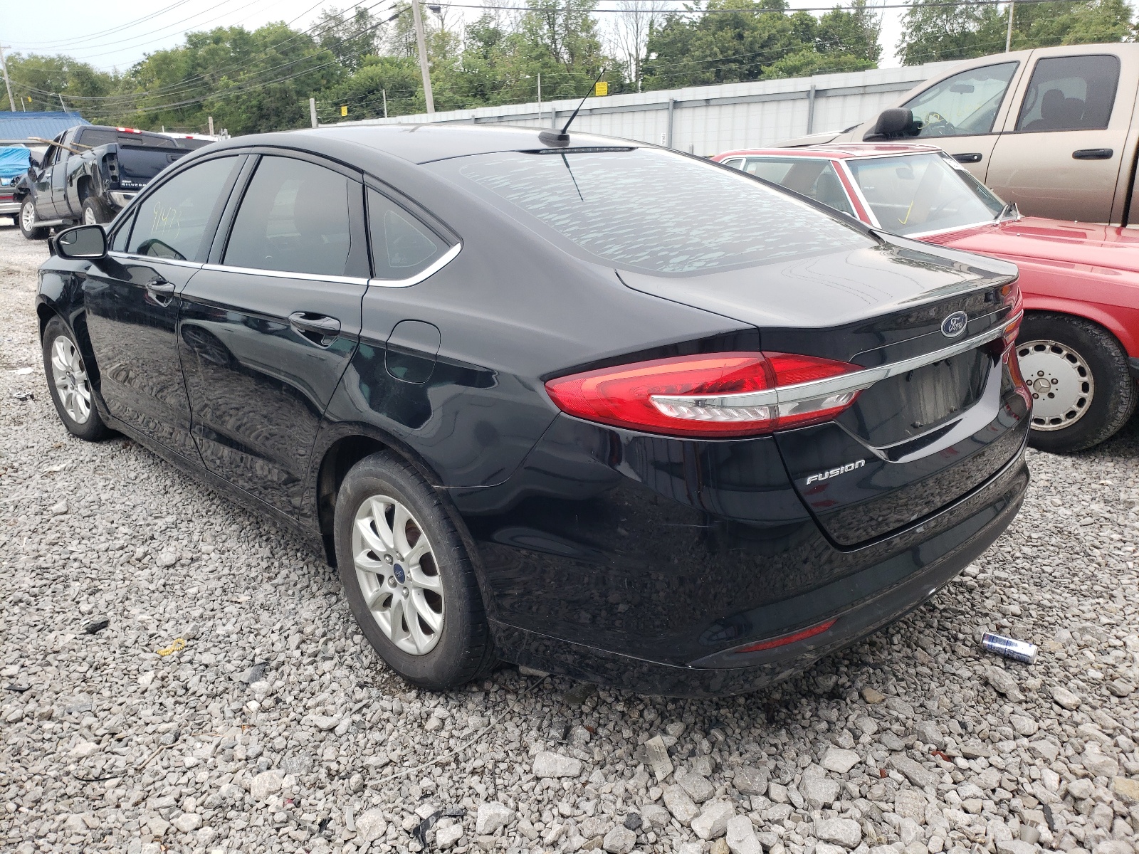 Photo 3 from auction – 2017 FORD FUSION S with VIN 3FA6P0G72HR213428