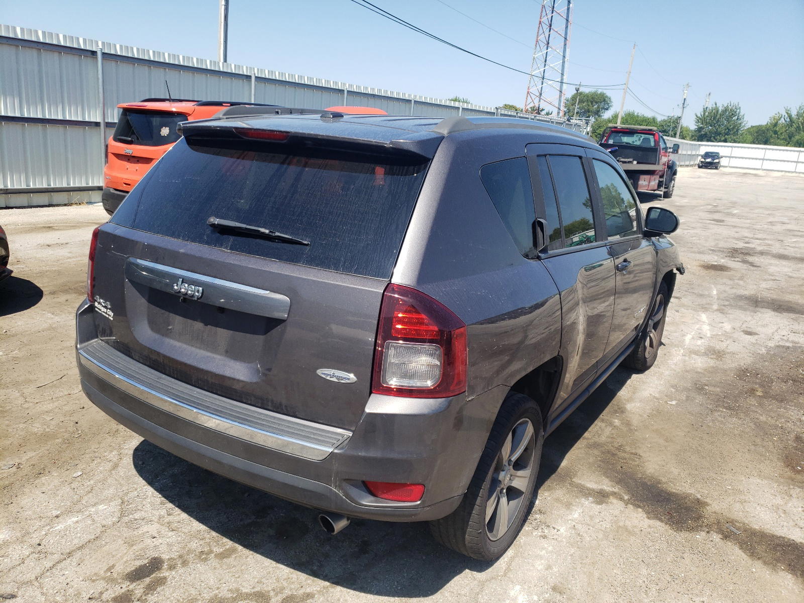 Photo 4 from auction – 2016 JEEP COMPASS LA with VIN 1C4NJDEB4GD552785