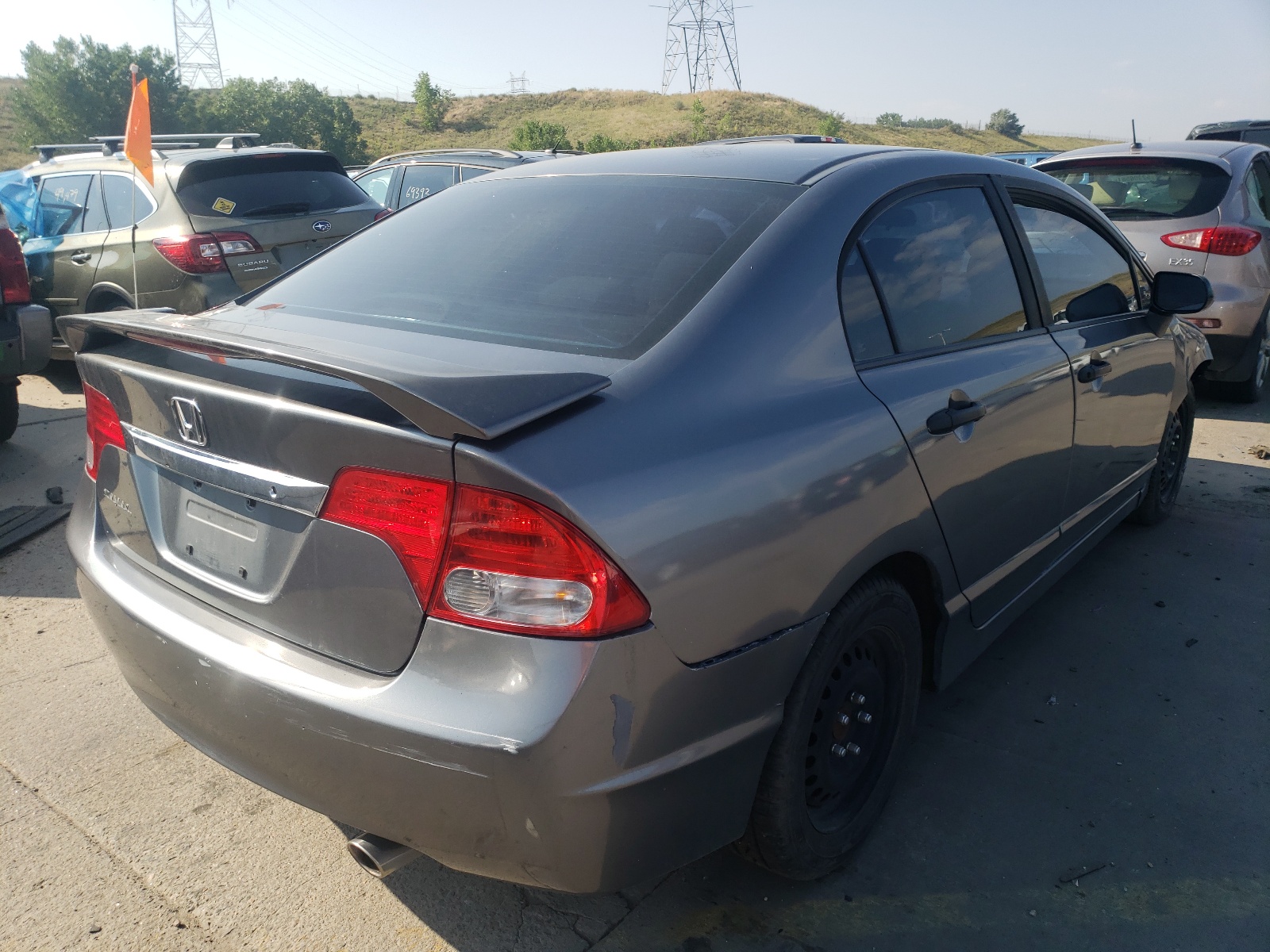 Photo 4 from auction – 2010 HONDA CIVIC VP with VIN 19XFA1F36AE070917