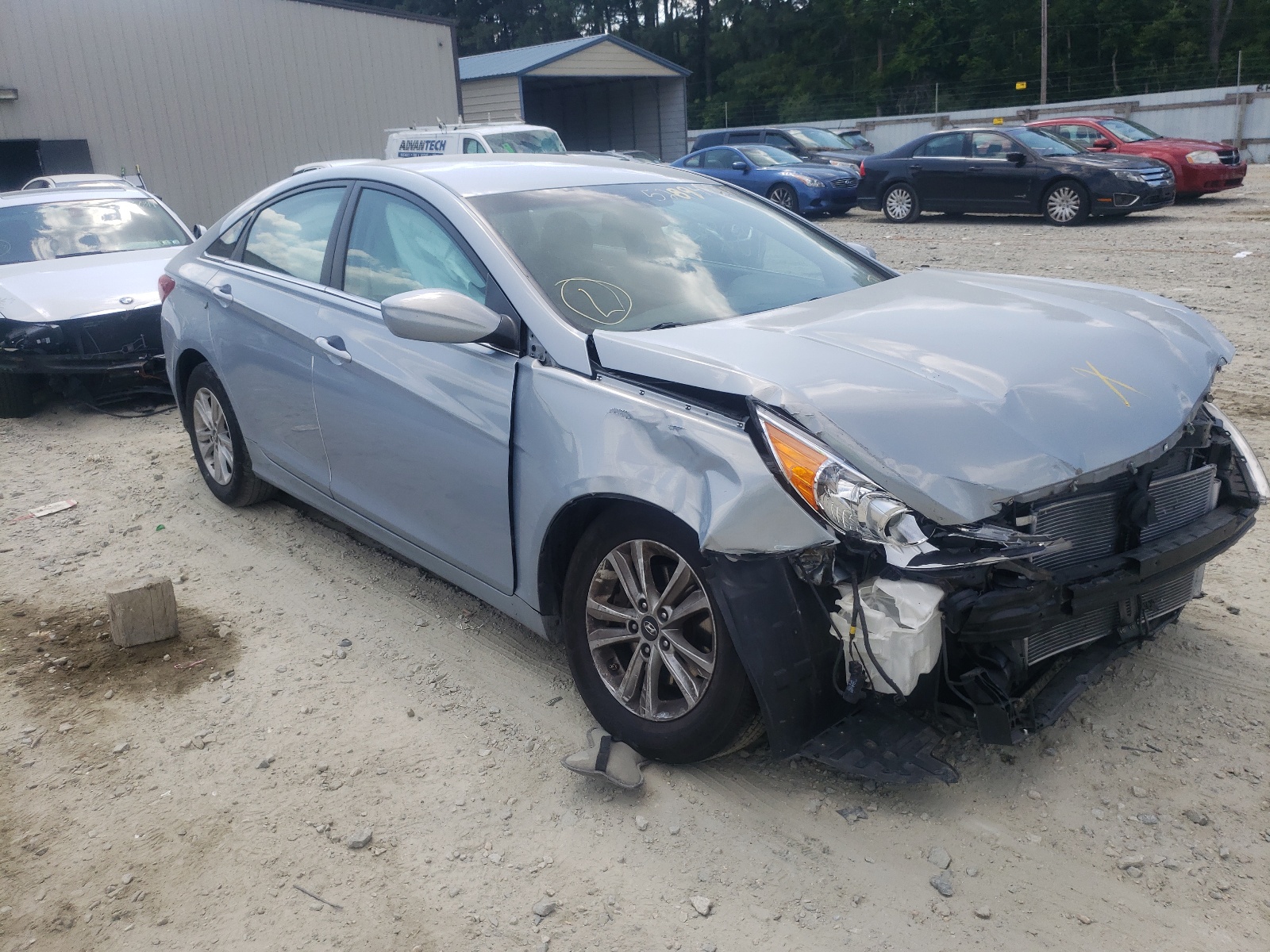 Photo 1 from auction – 2011 HYUNDAI SONATA GLS with VIN 5NPEB4AC1BH147689