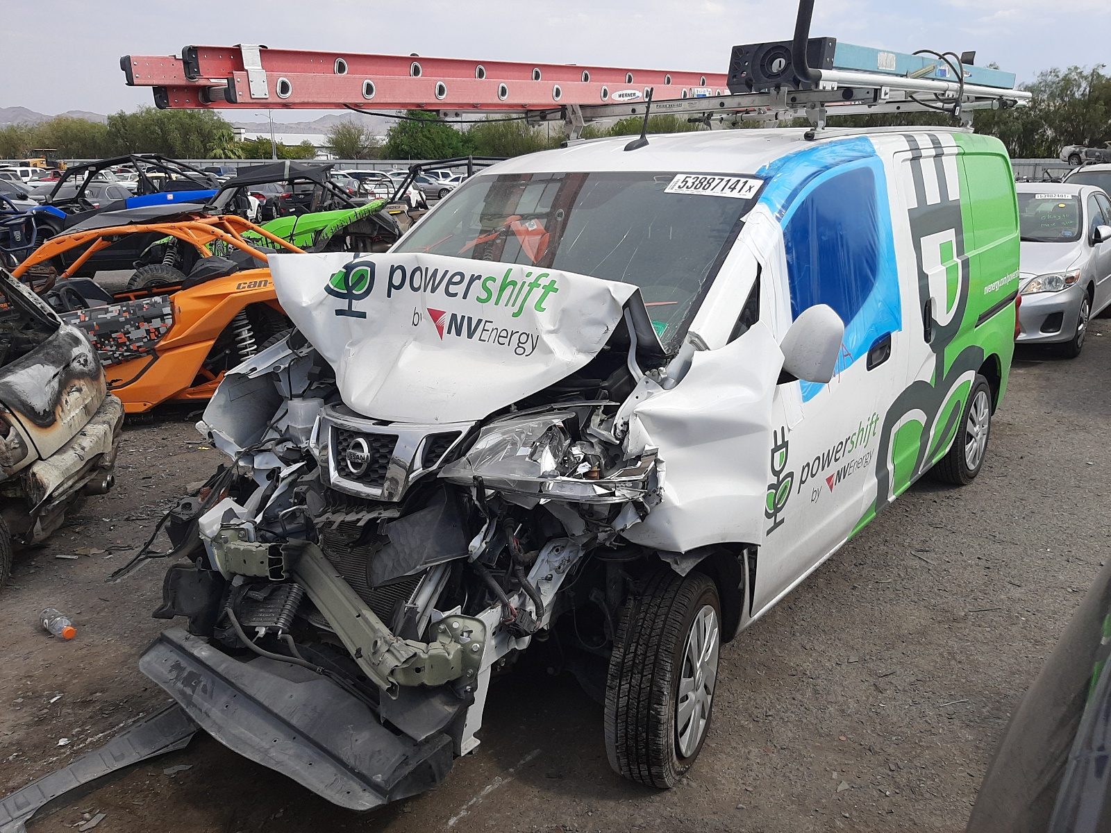 Photo 2 from auction – 2018 NISSAN NV200 2.5S with VIN 3N6CM0KN2JK693574