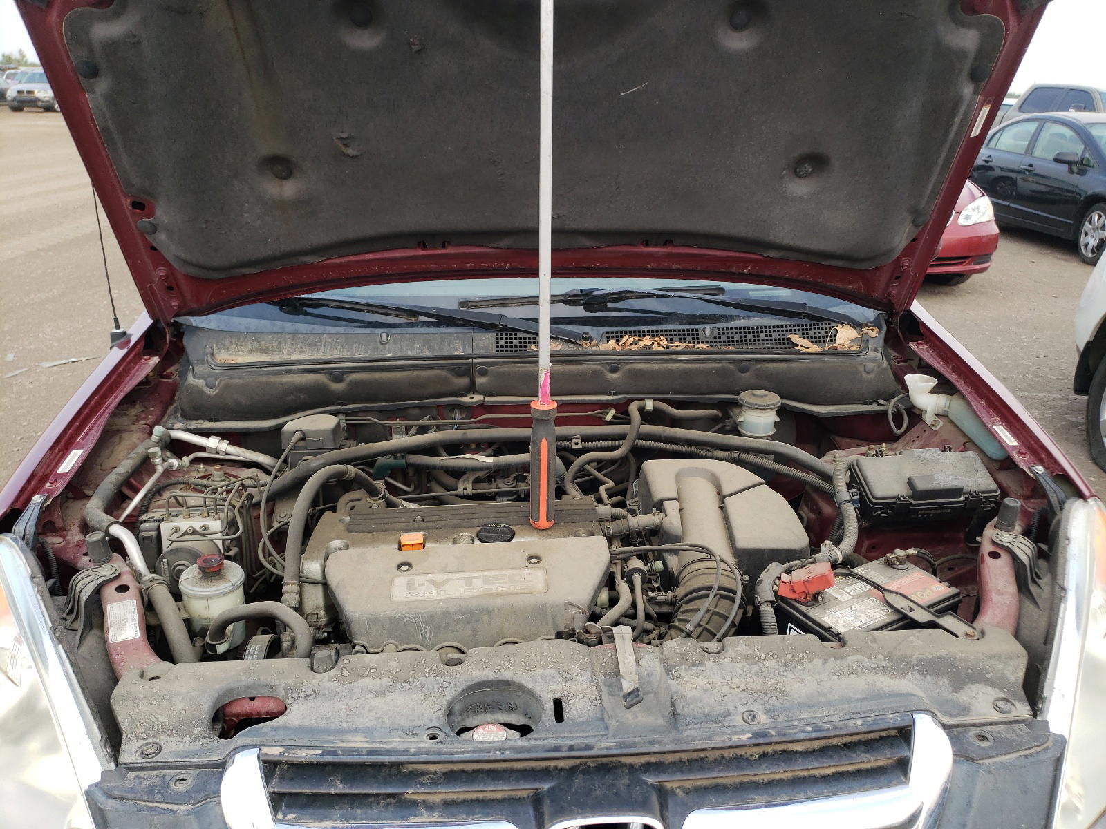 Photo 7 from auction – 2003 HONDA CRV with VIN JHLRD78833C012311