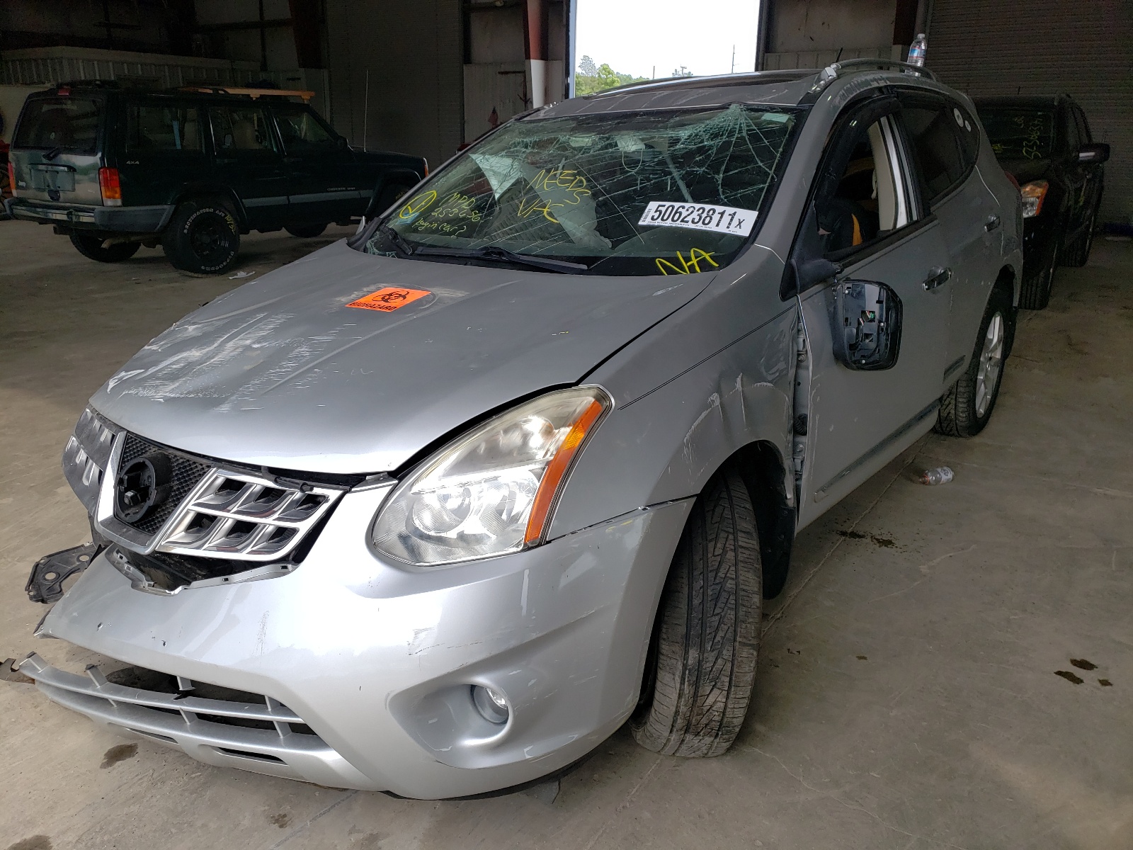Photo 2 from auction – 2012 NISSAN ROGUE S with VIN JN8AS5MV3CW407818