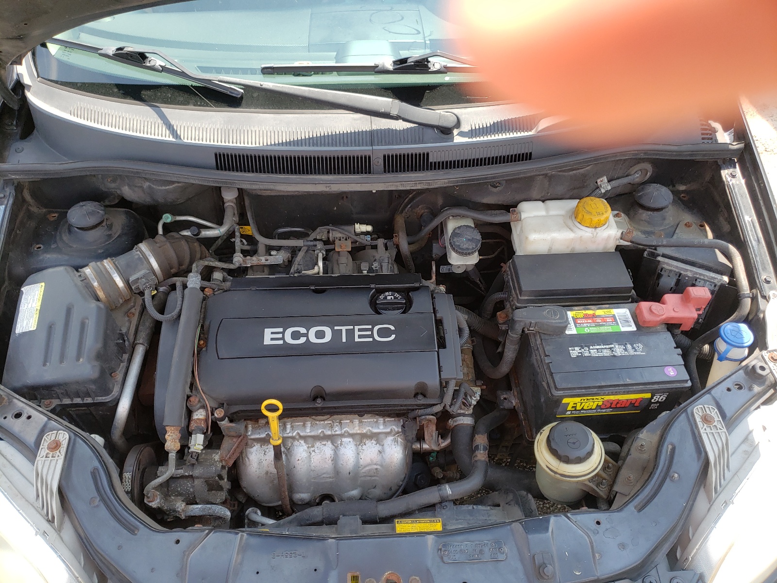 Photo 7 from auction – 2009 CHEVROLET AVEO LS with VIN KL1TD66E99B331594