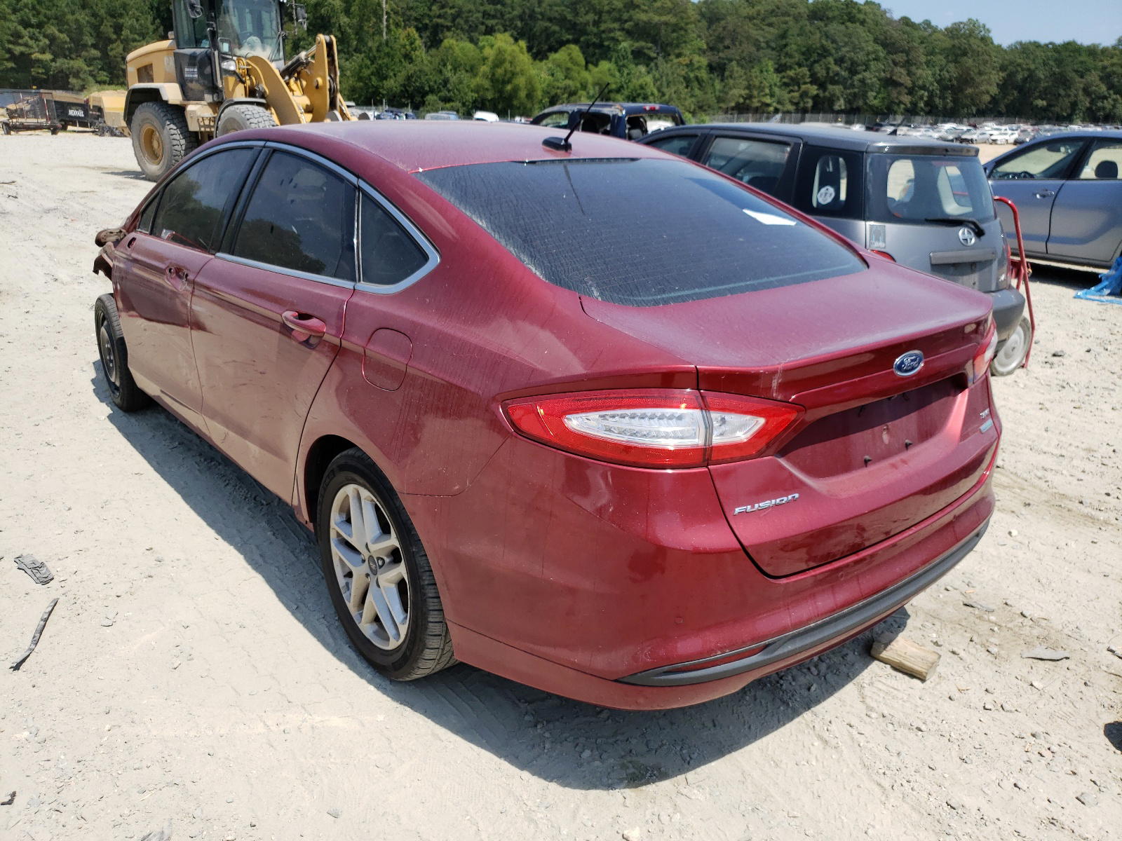 Photo 3 from auction – 2016 FORD FUSION SE with VIN 3FA6P0HDXGR128730
