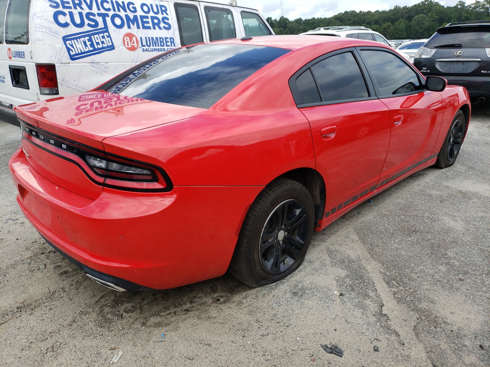 Photo 4 from auction – 2020 DODGE CHARGER SX with VIN 2C3CDXBG6LH100970