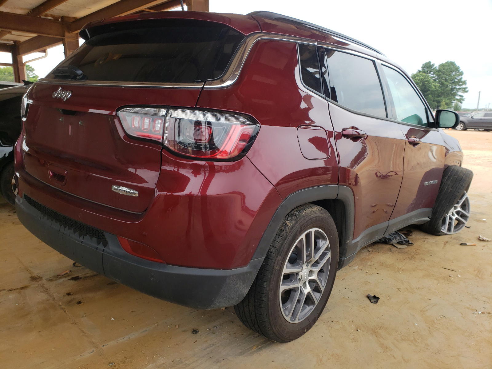 Photo 4 from auction – 2020 JEEP COMPASS LA with VIN 3C4NJCBBXLT252848