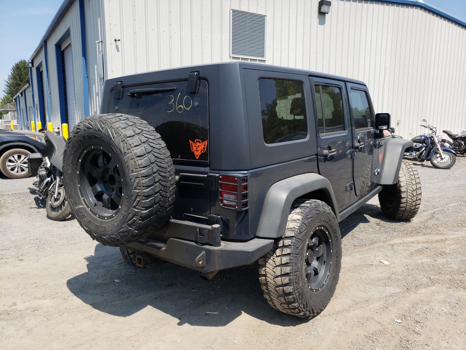 Photo 4 from auction – 2008 JEEP WRANGLER U with VIN 1J8GA69198L600884