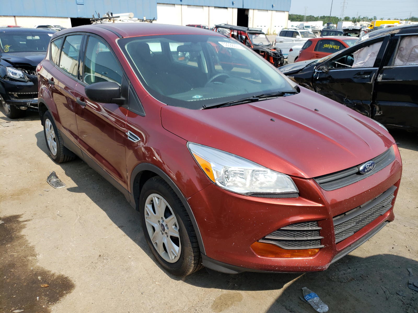 FORD ESCAPE 2014 with VIN 1FMCU0F71EUB96984 - Photo from auction
