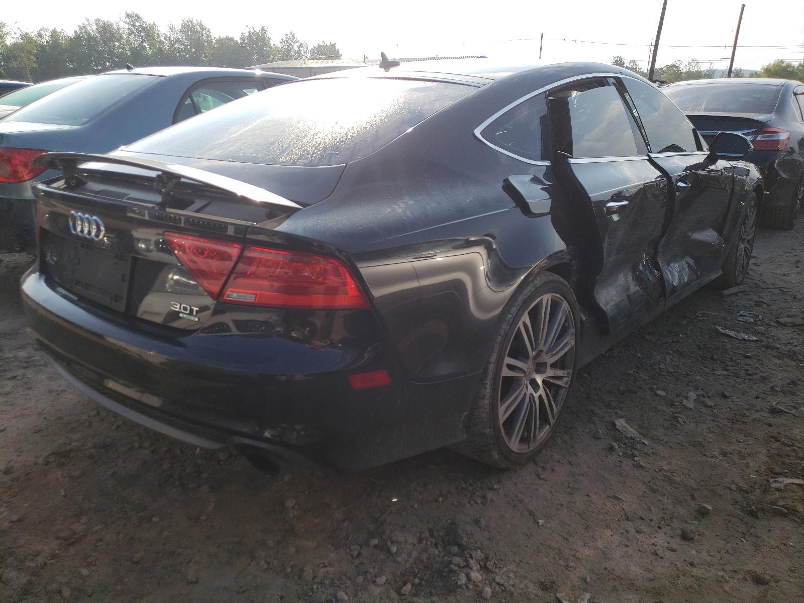 Photo 4 from auction – 2012 AUDI A7 PRESTIG with VIN WAUSGAFC0CN001679