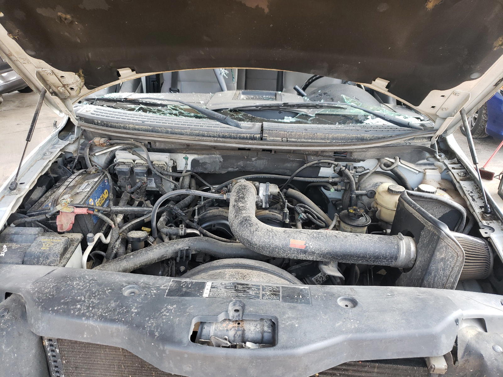 Photo 7 from auction – 2005 FORD F150 with VIN 1FTPX04535KB99654