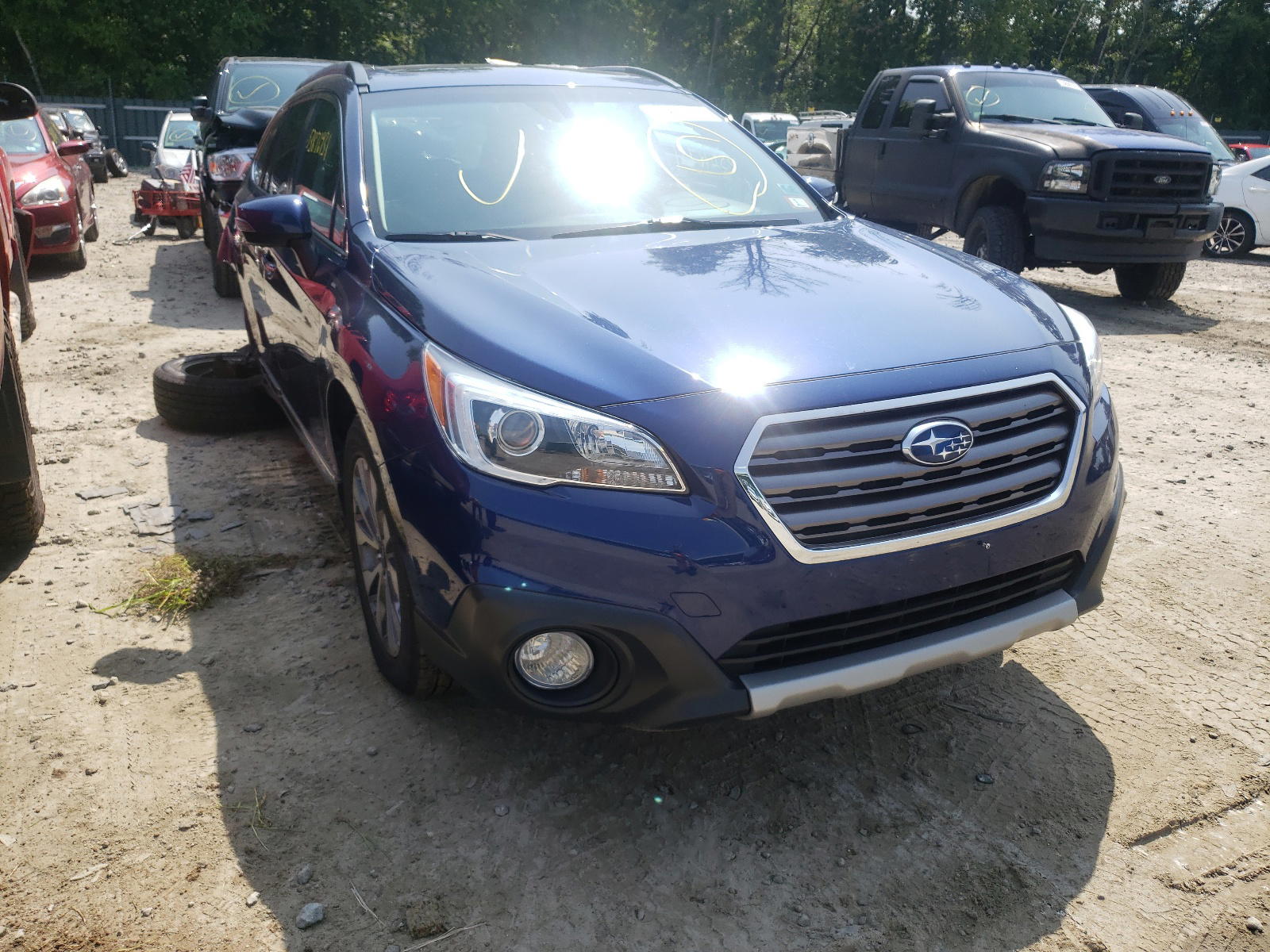 SUBARU OUTBACK TO 2017 with VIN 4S4BSETC8H3332392 - Photo from auction