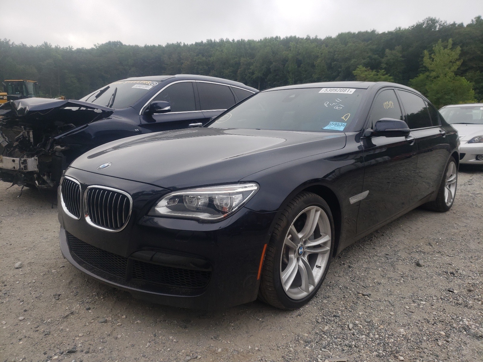 Photo 2 from auction – 2014 BMW 750 IL with VIN WBAYE8C5XED135963