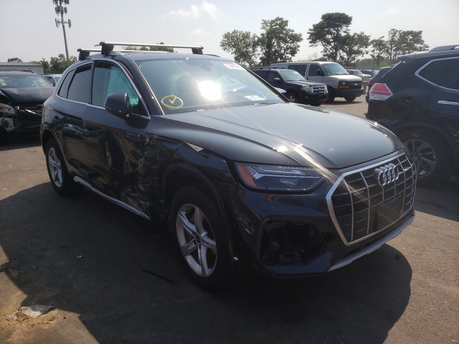 Photo 1 from auction – 2021 AUDI Q5 PREMIUM with VIN WA1AAAFY7M2074704
